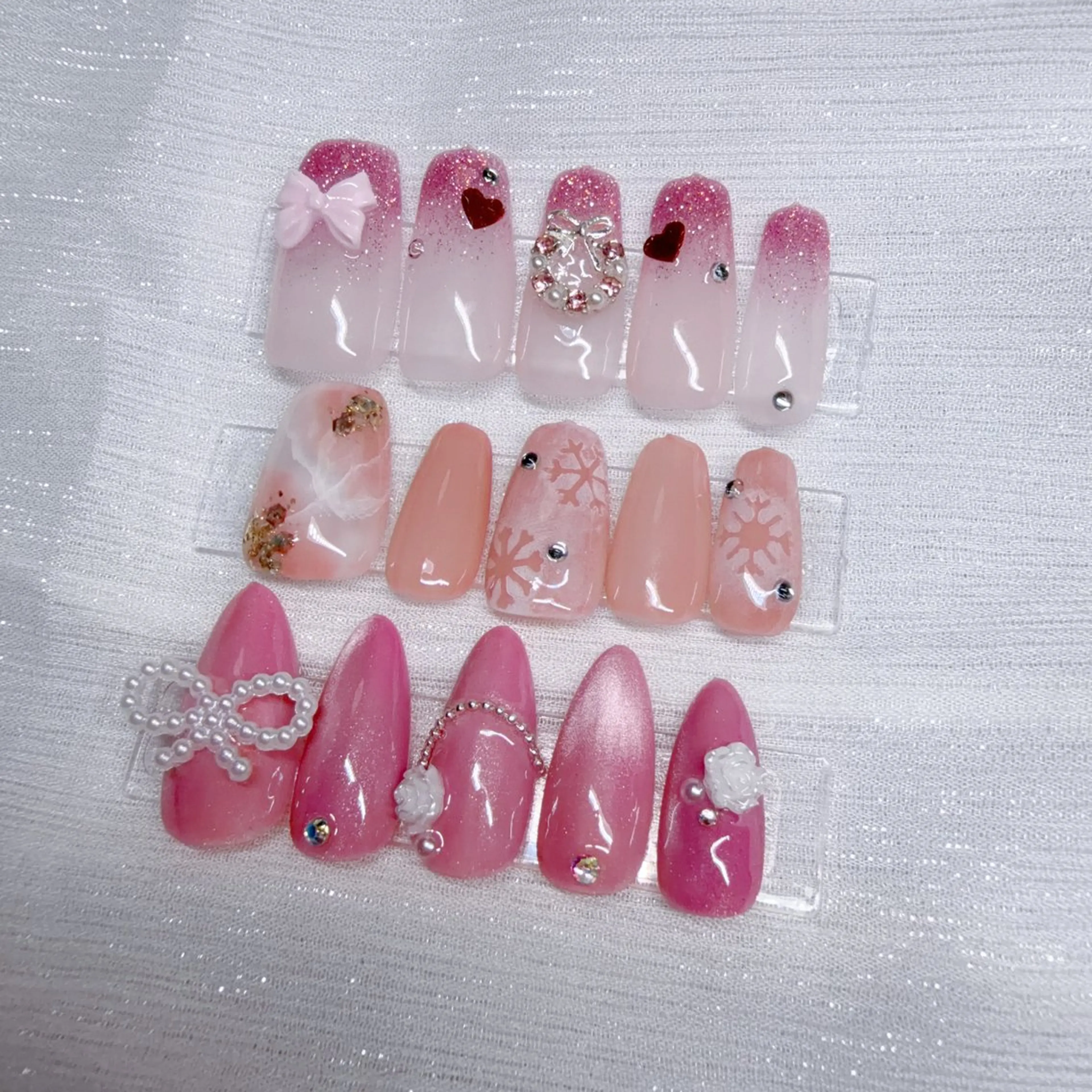 ネイル ピンク ハンドネイル 覚王山/池下/名古屋 Nachan🌸のネイルデザイン