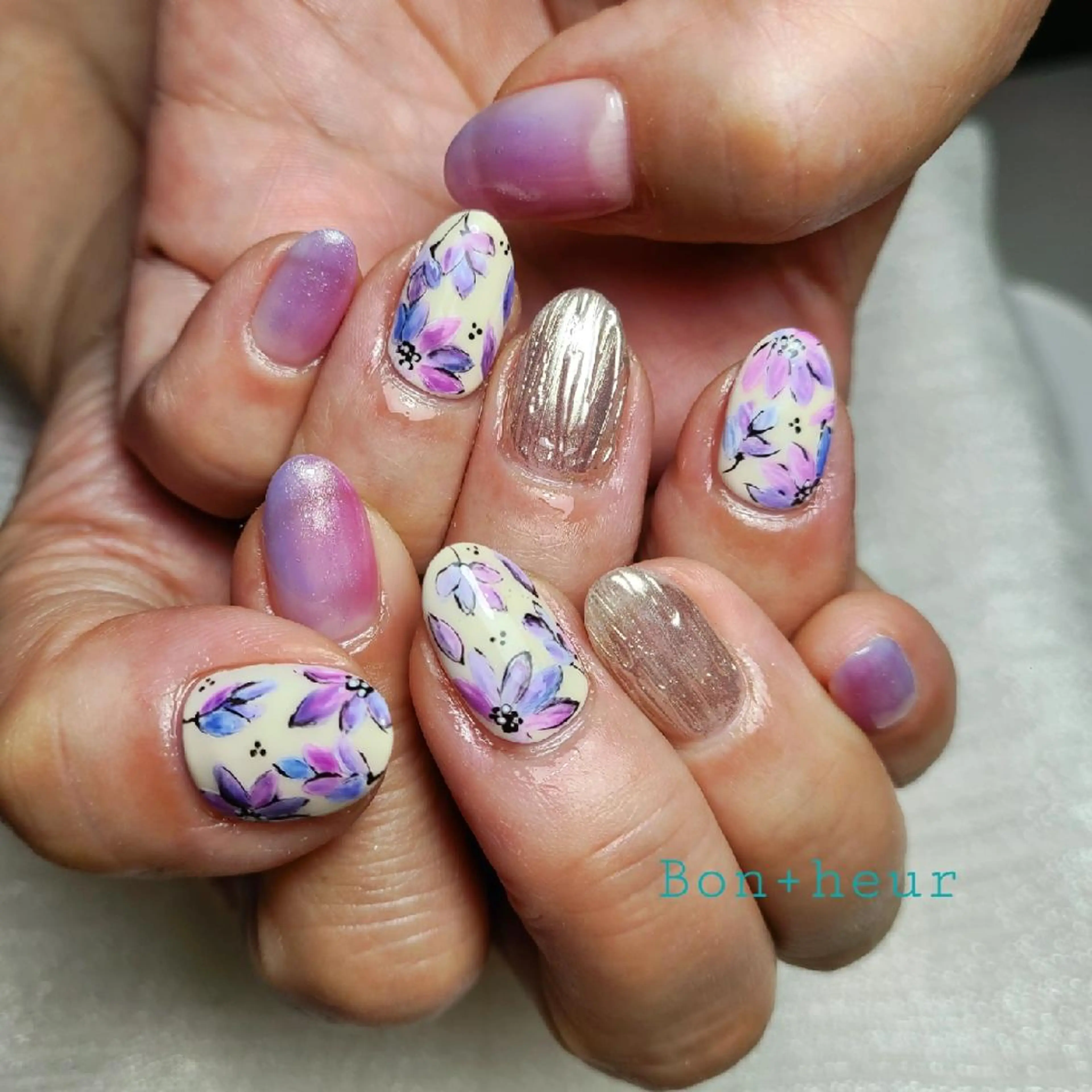 ネイル ハンドネイル 宮口 紗子のネイルデザイン