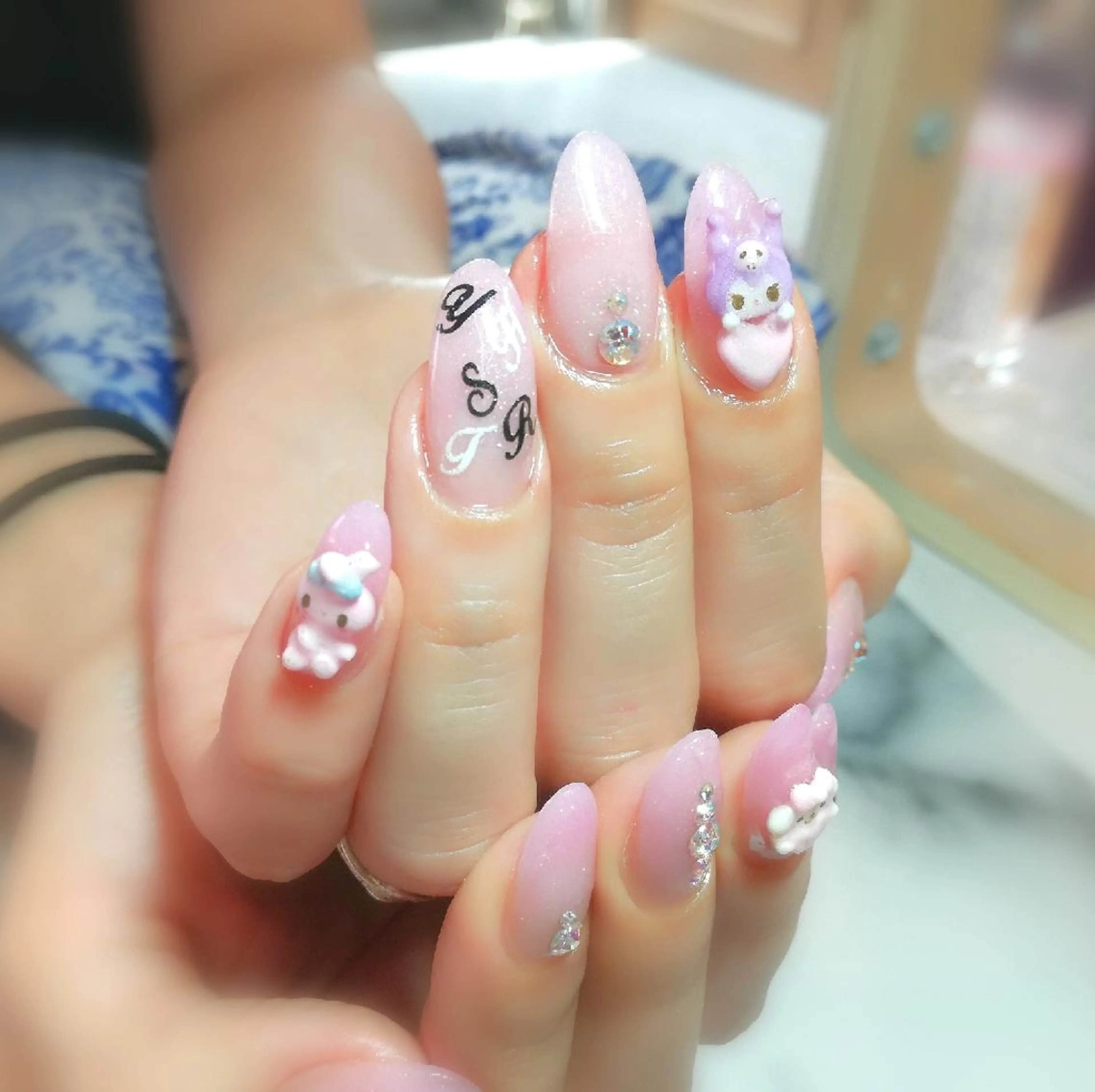 ネイル 持ち込み スカルプネイル sweet pico所属・sweet pico 住吉のネイルデザイン