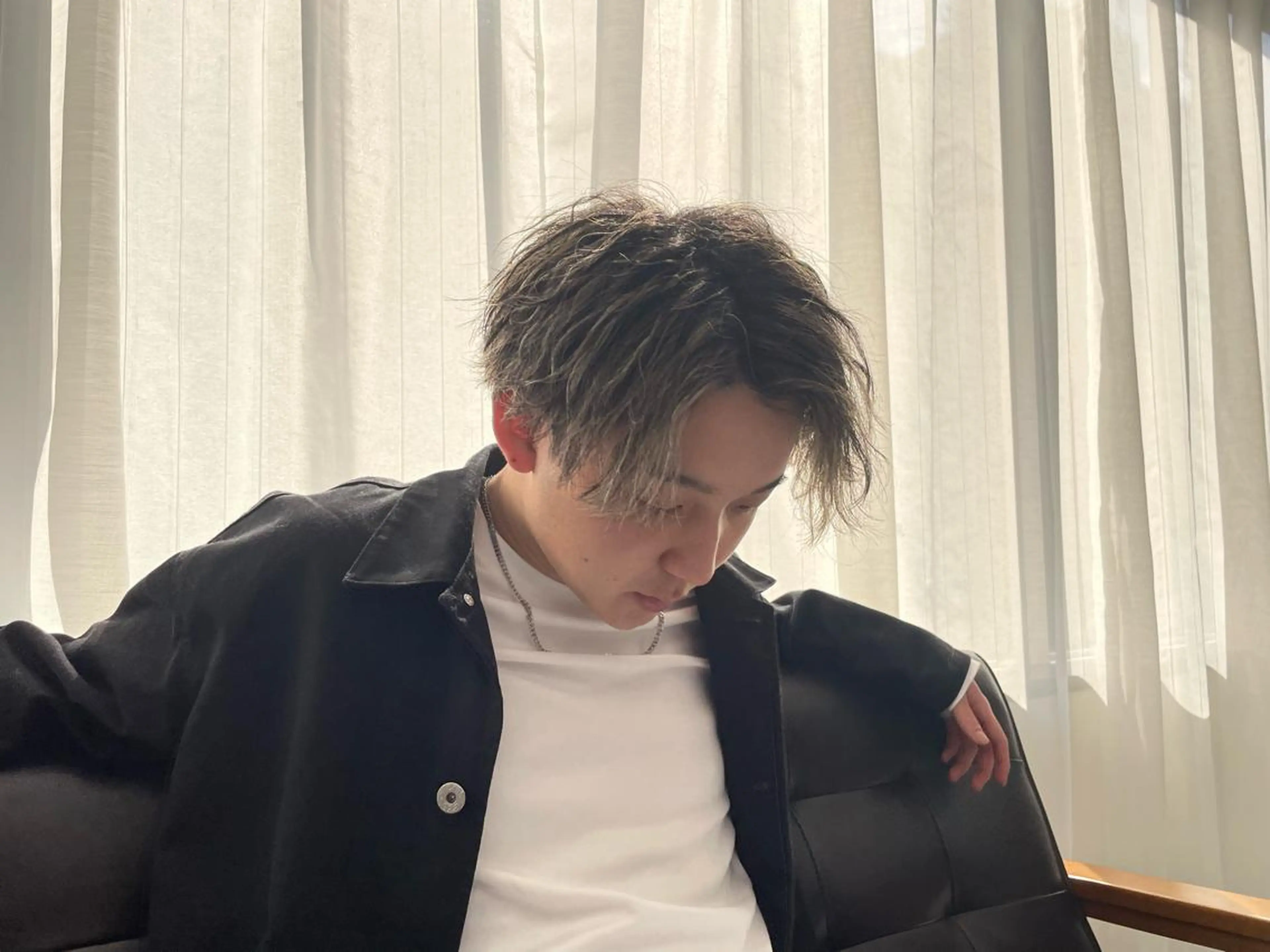 パーマ メンズ grapevines 大船yuumaのヘアスタイル