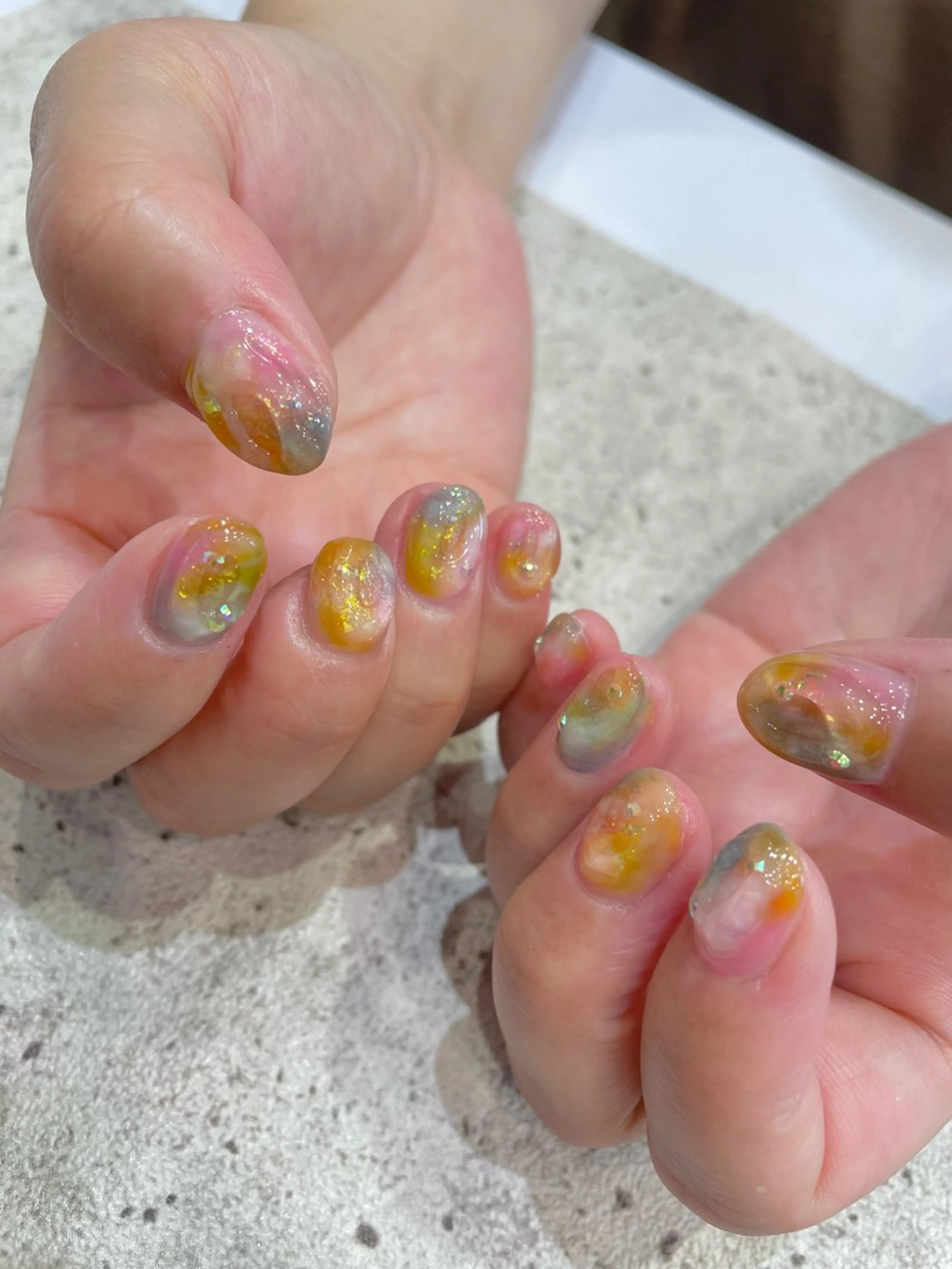 ネイル ハンドネイル Ash関内ネイリスト 荒木晴香のネイルデザイン