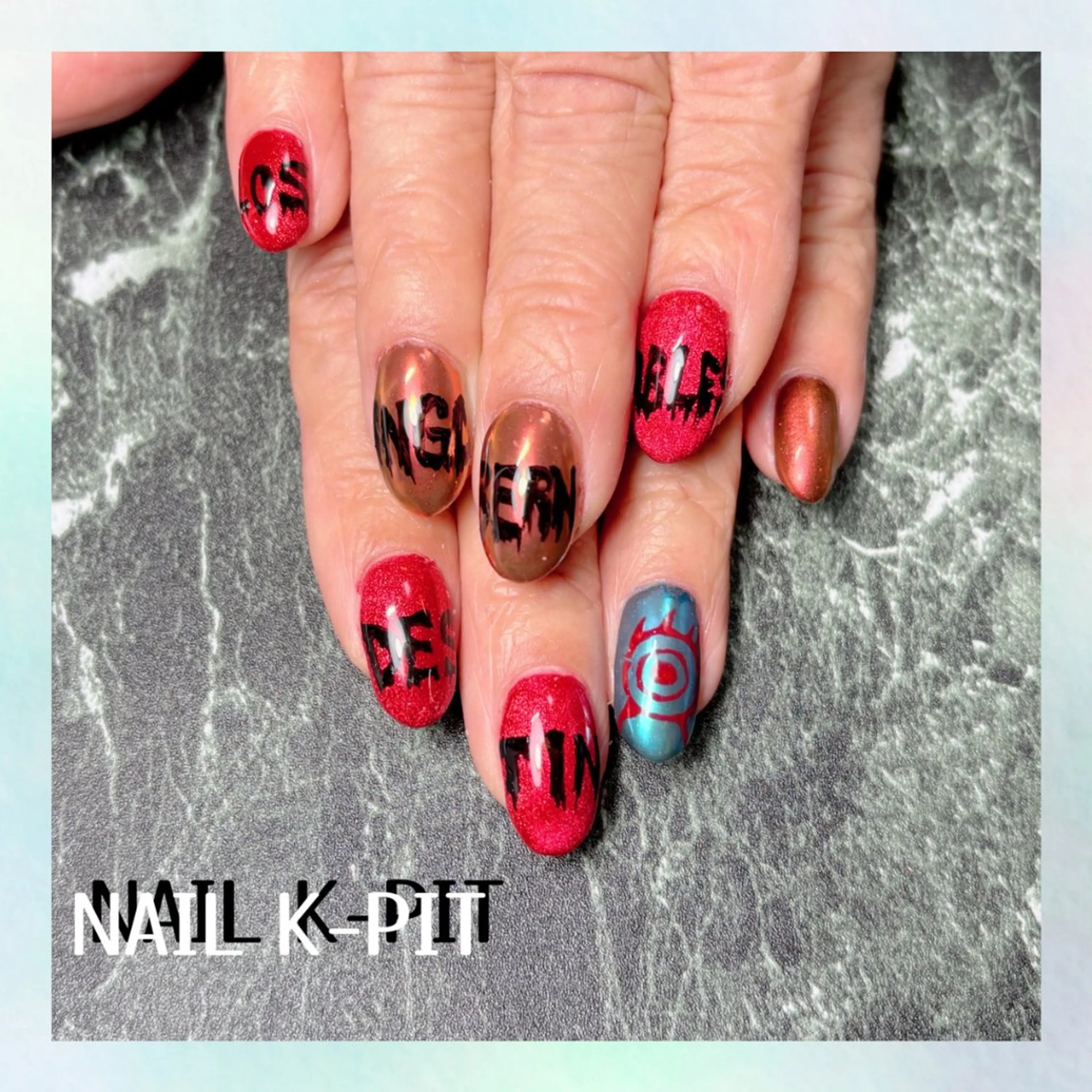 ネイル フットネイル ジェルネイル ハンドネイル NAIL K-PIT ネイル ケーピットのネイルデザイン