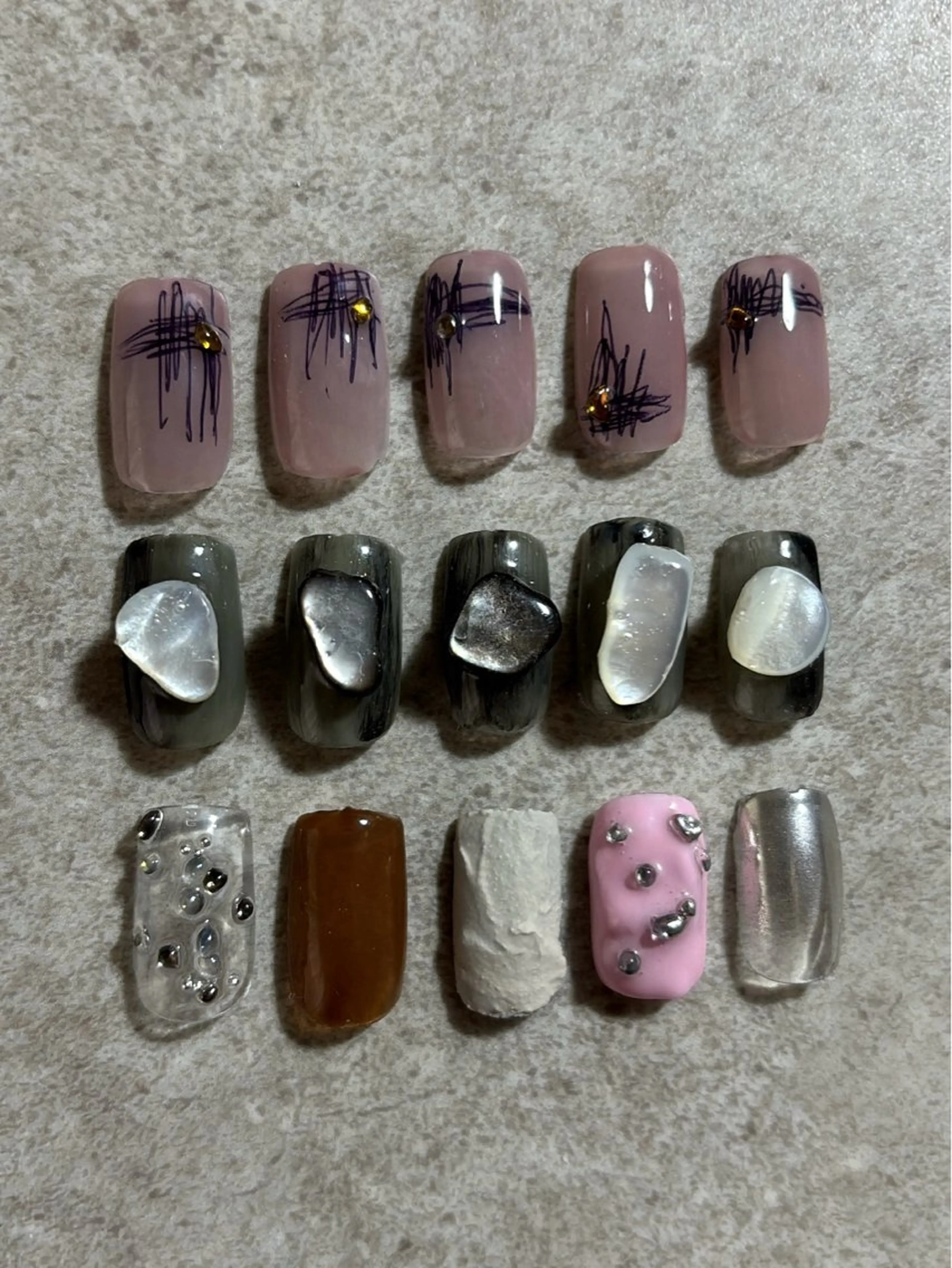 ネイル ハンドネイル eclair emaのネイルデザイン