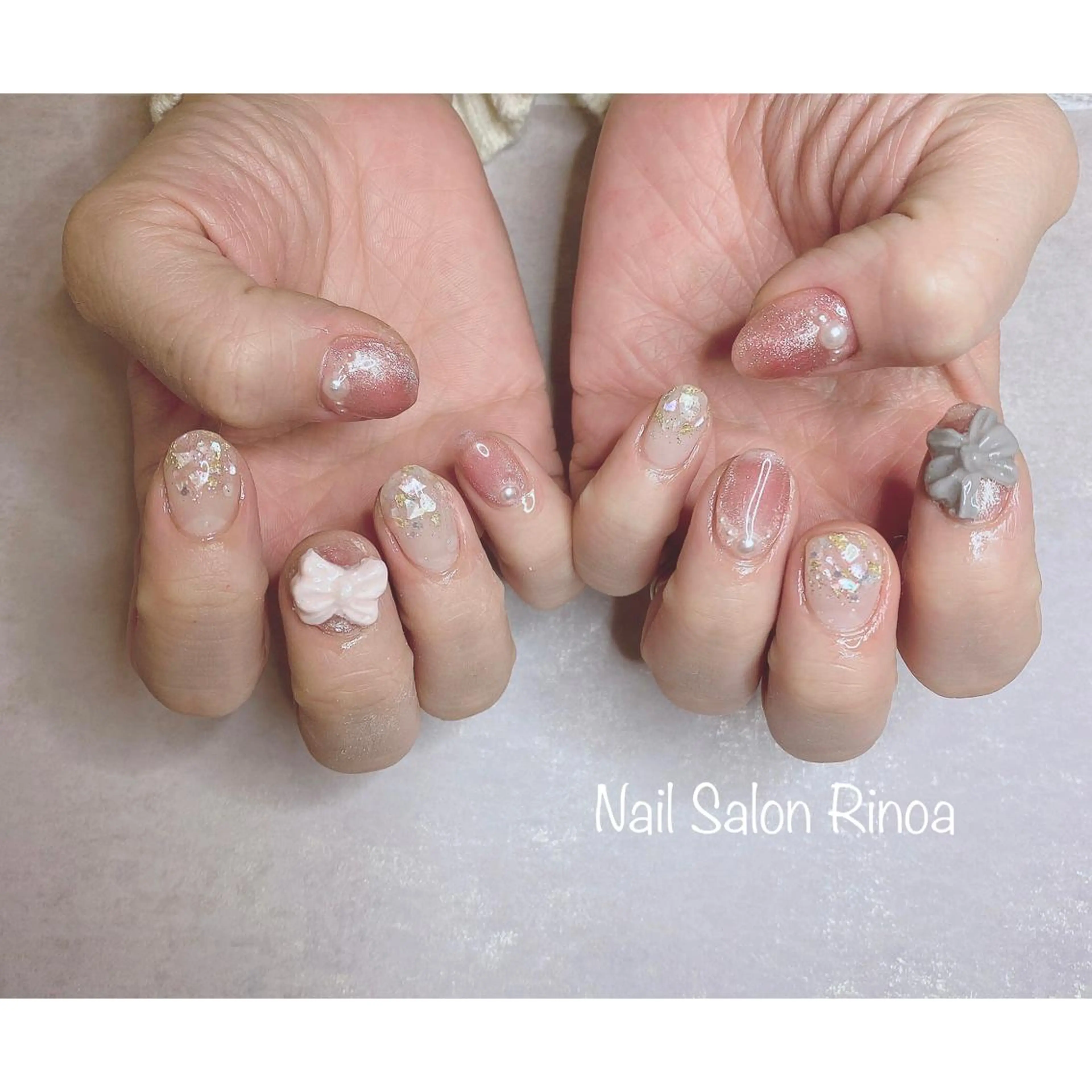 ネイル Nail Salon Rinoaのネイルデザイン