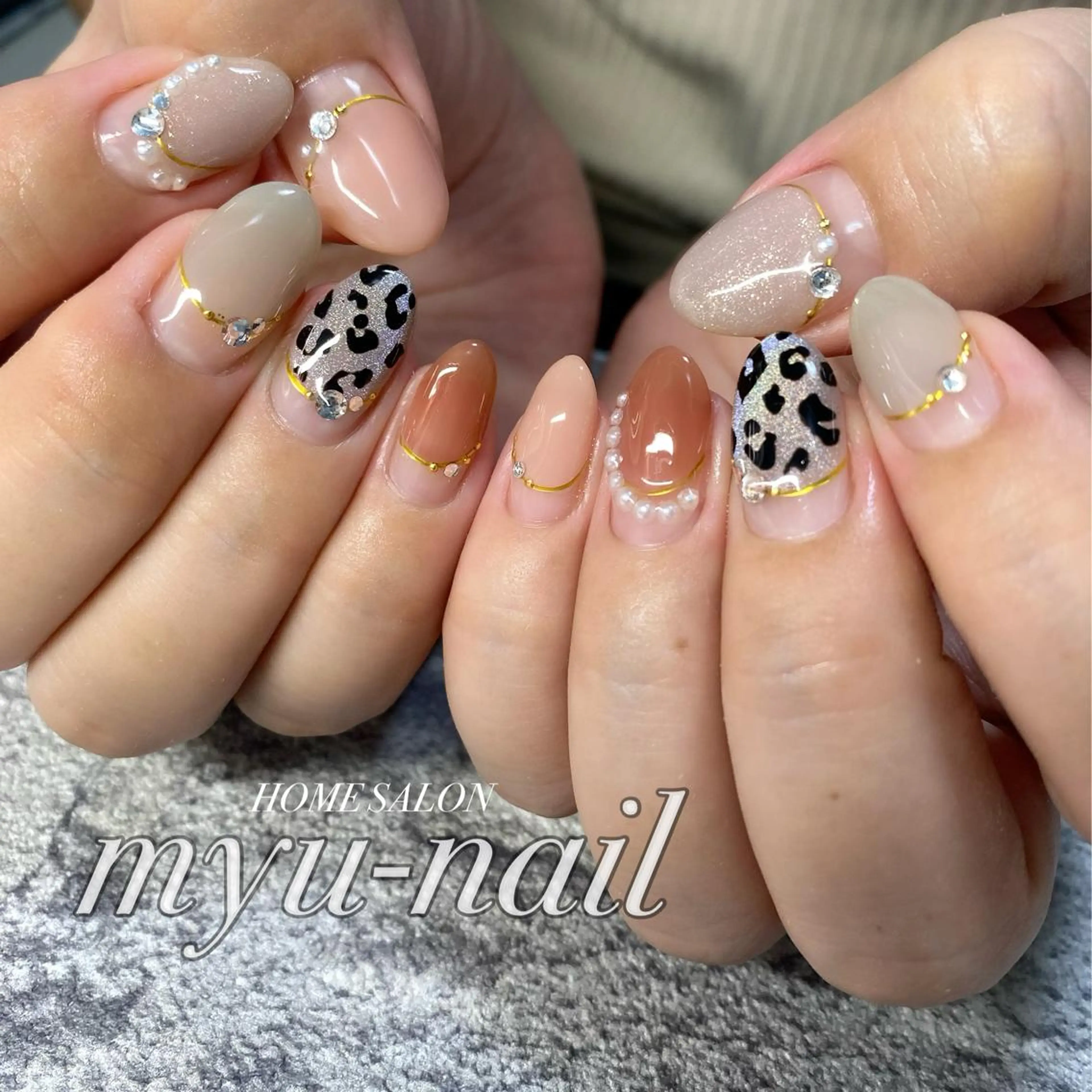ネイル ホームサロン myu-nailのネイルデザイン
