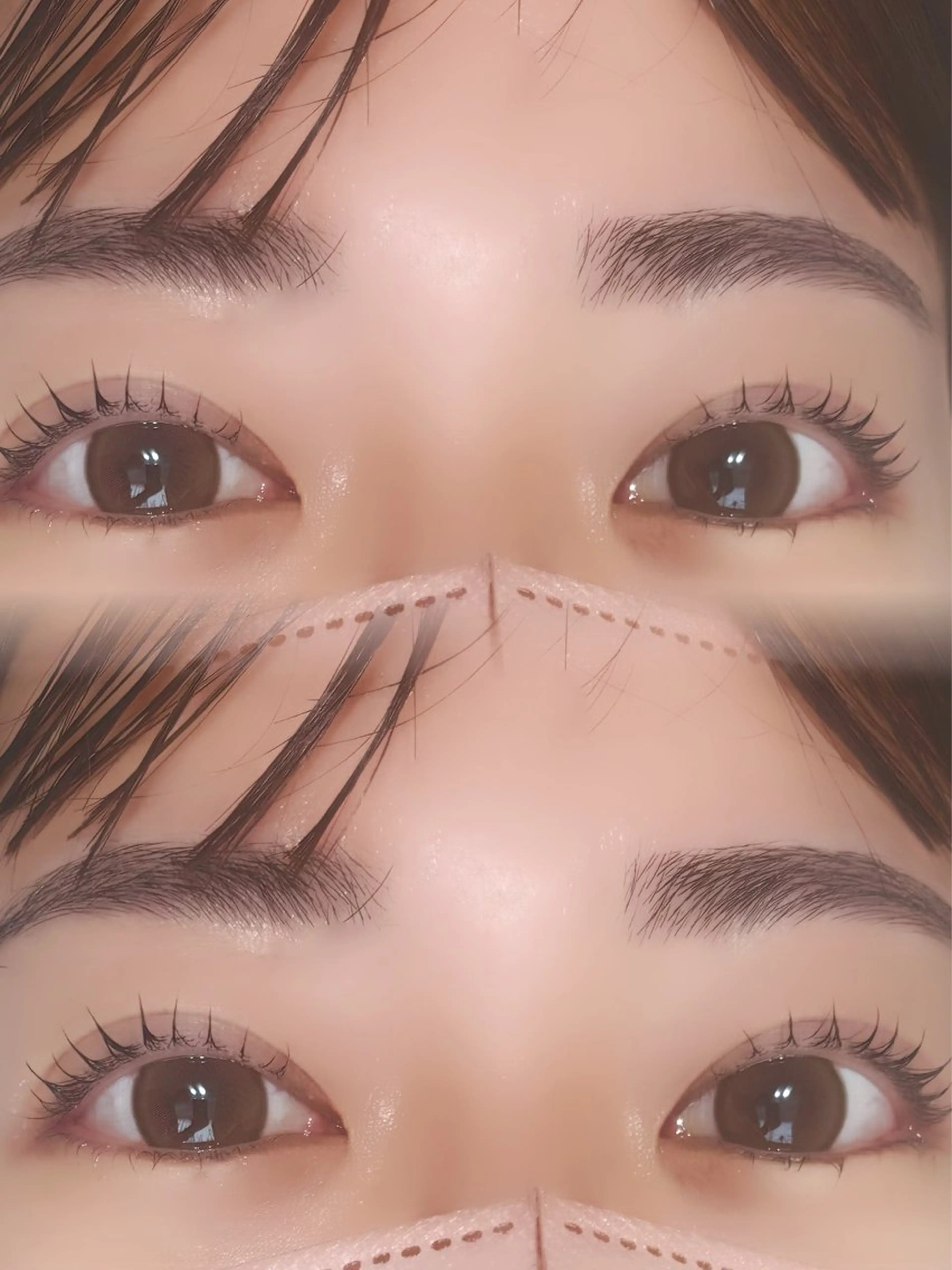 🦋まつ毛パーマ上＋眉毛wax デザインお選び頂けます🦋の写真