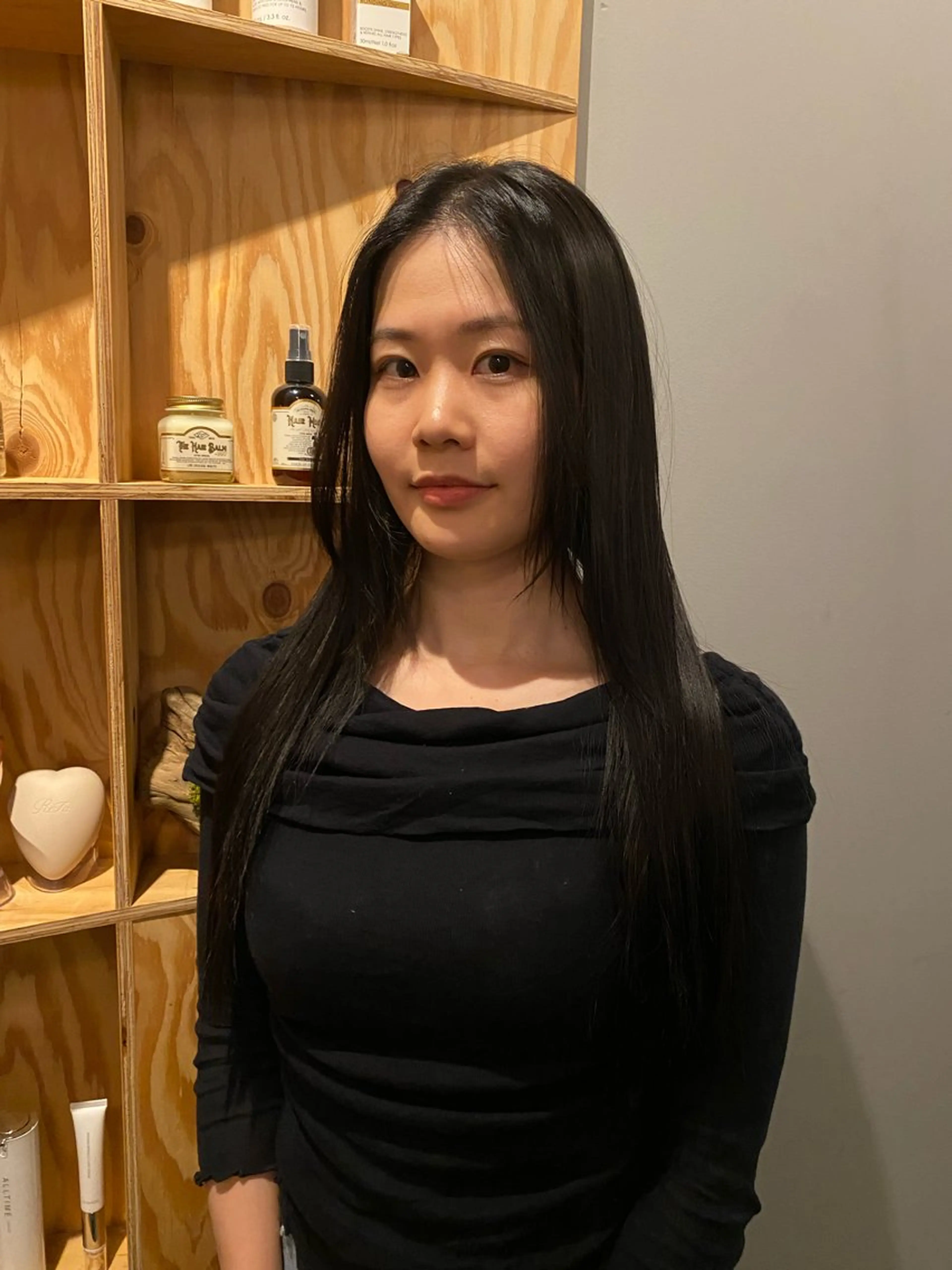 セミロング カラー ヘアカラー 似合わせカット カラー🪿 moeのヘアスタイル