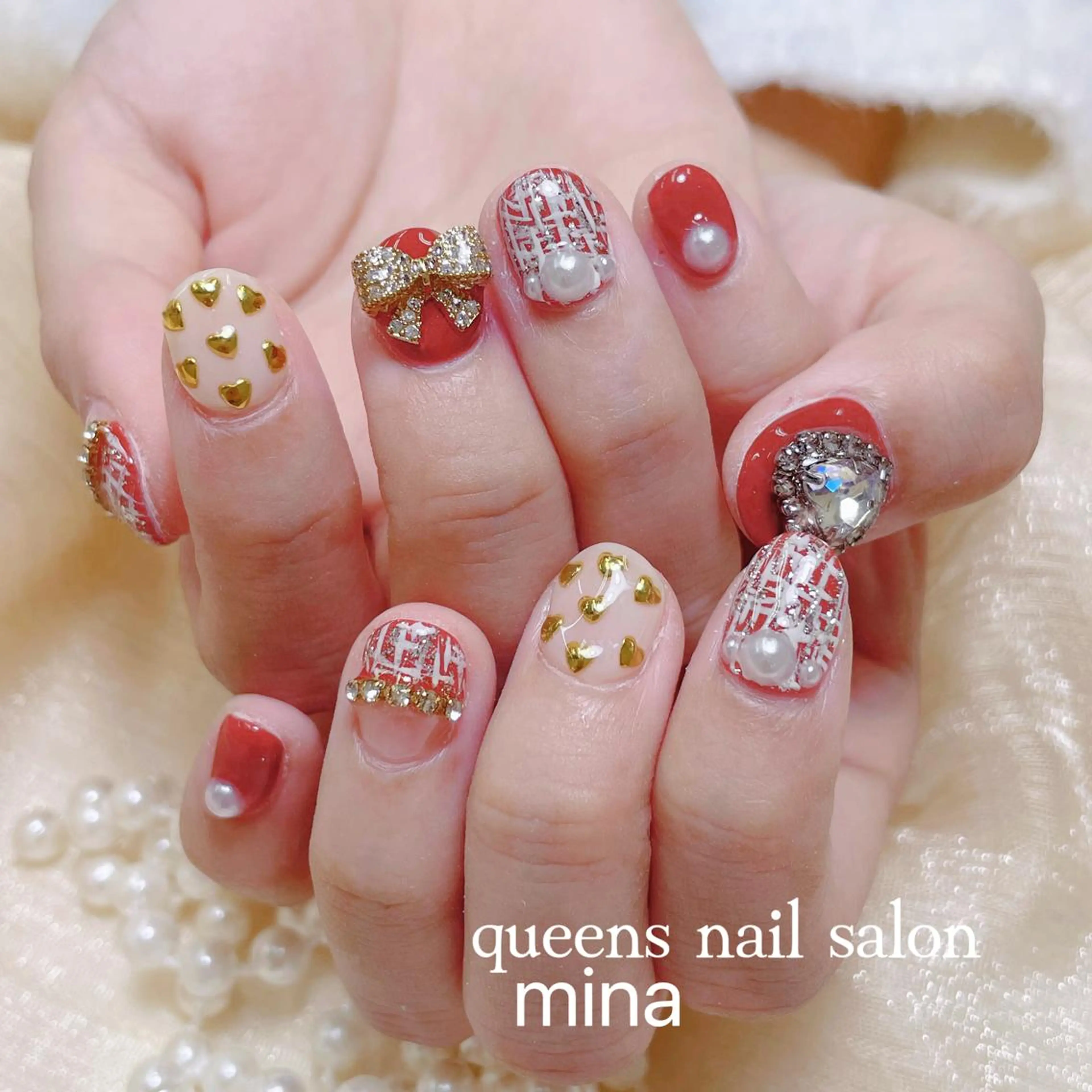 ネイル ハンドネイル queens nail salonのネイルデザイン