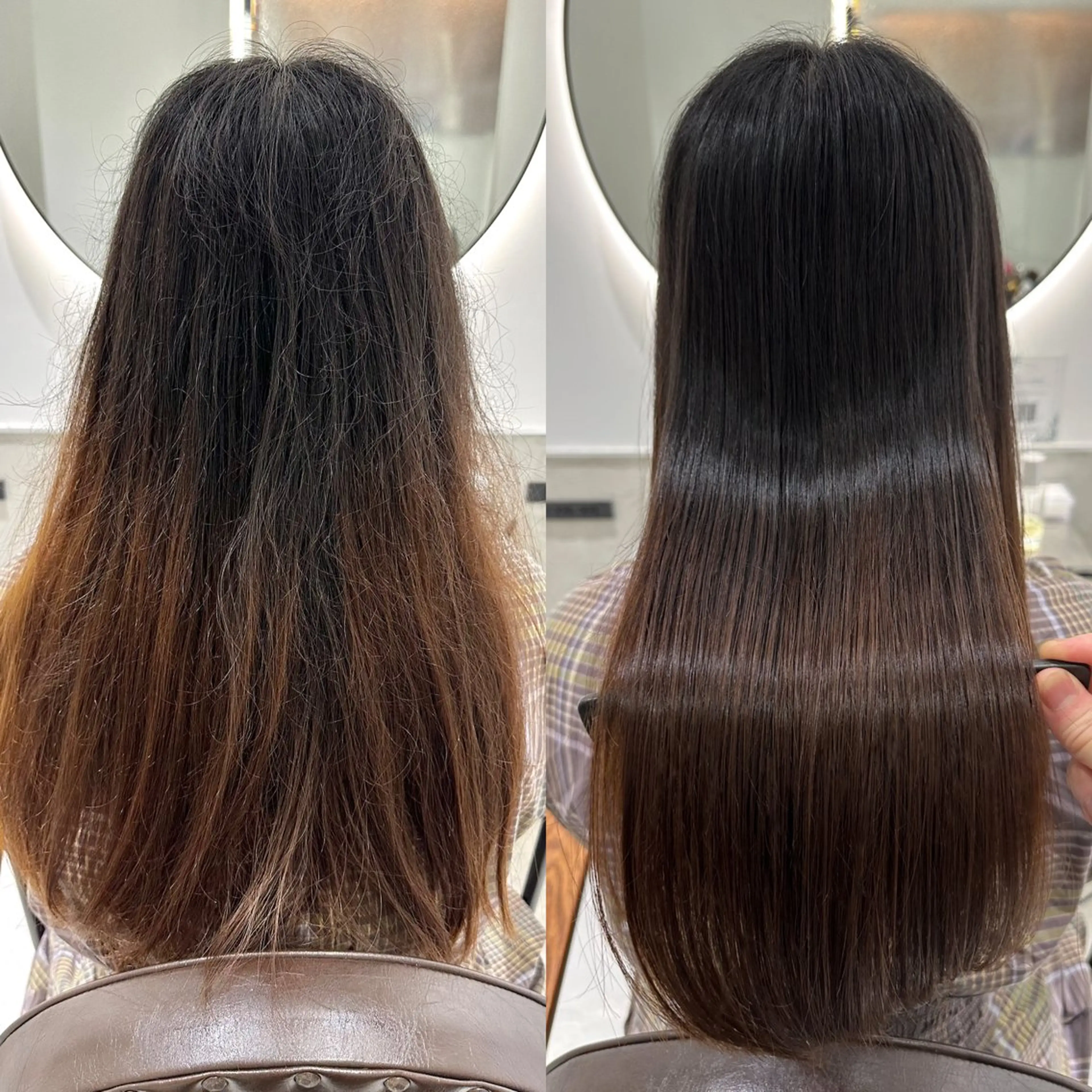 ロング 縮毛矯正 トリートメント eN° by youres hair 銀座店【エン バイ ユアーズヘア】所属・髪質改善&縮毛矯正 🍀本木ヨシヒサのヘアスタイル