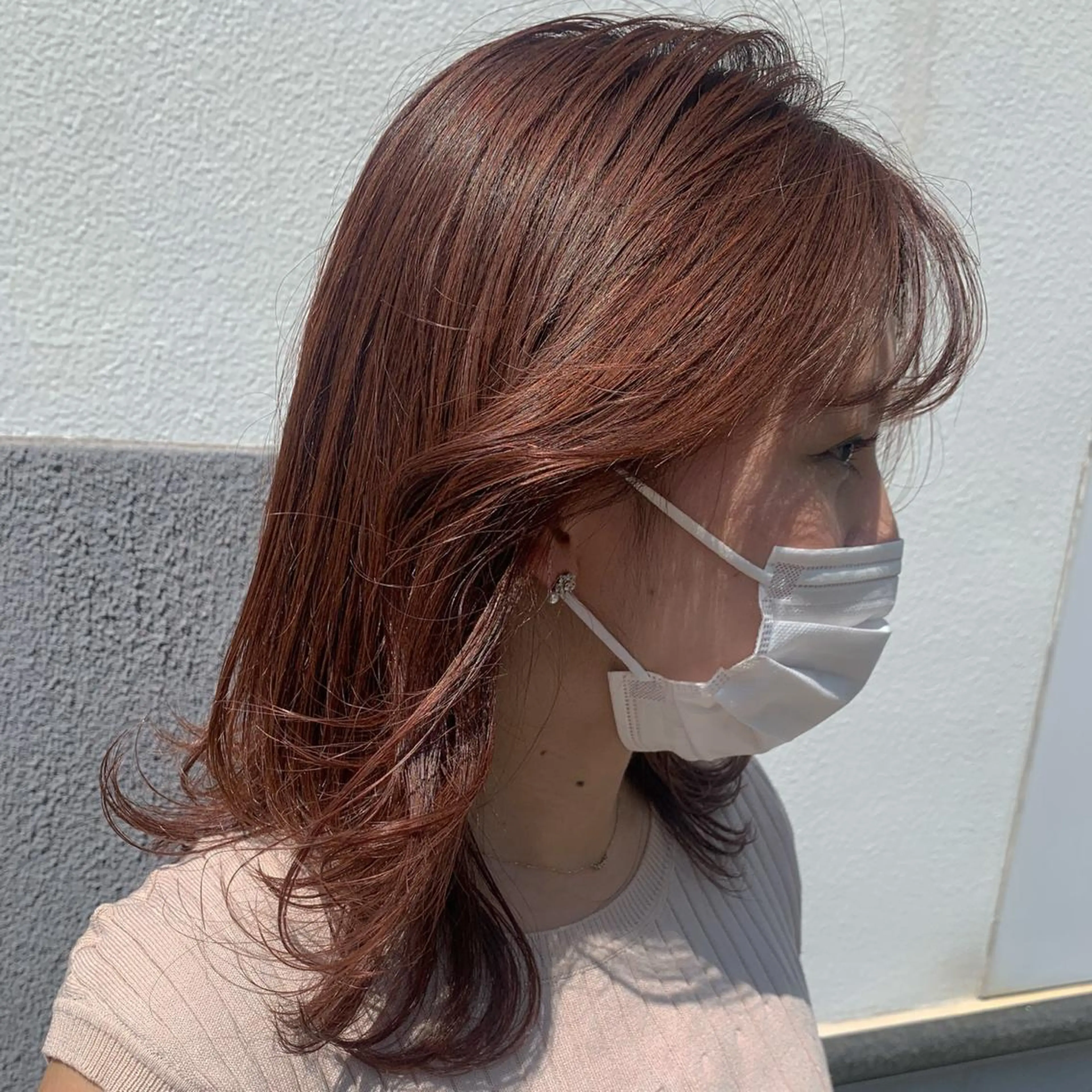 カラー Okano Mahoのヘアスタイル