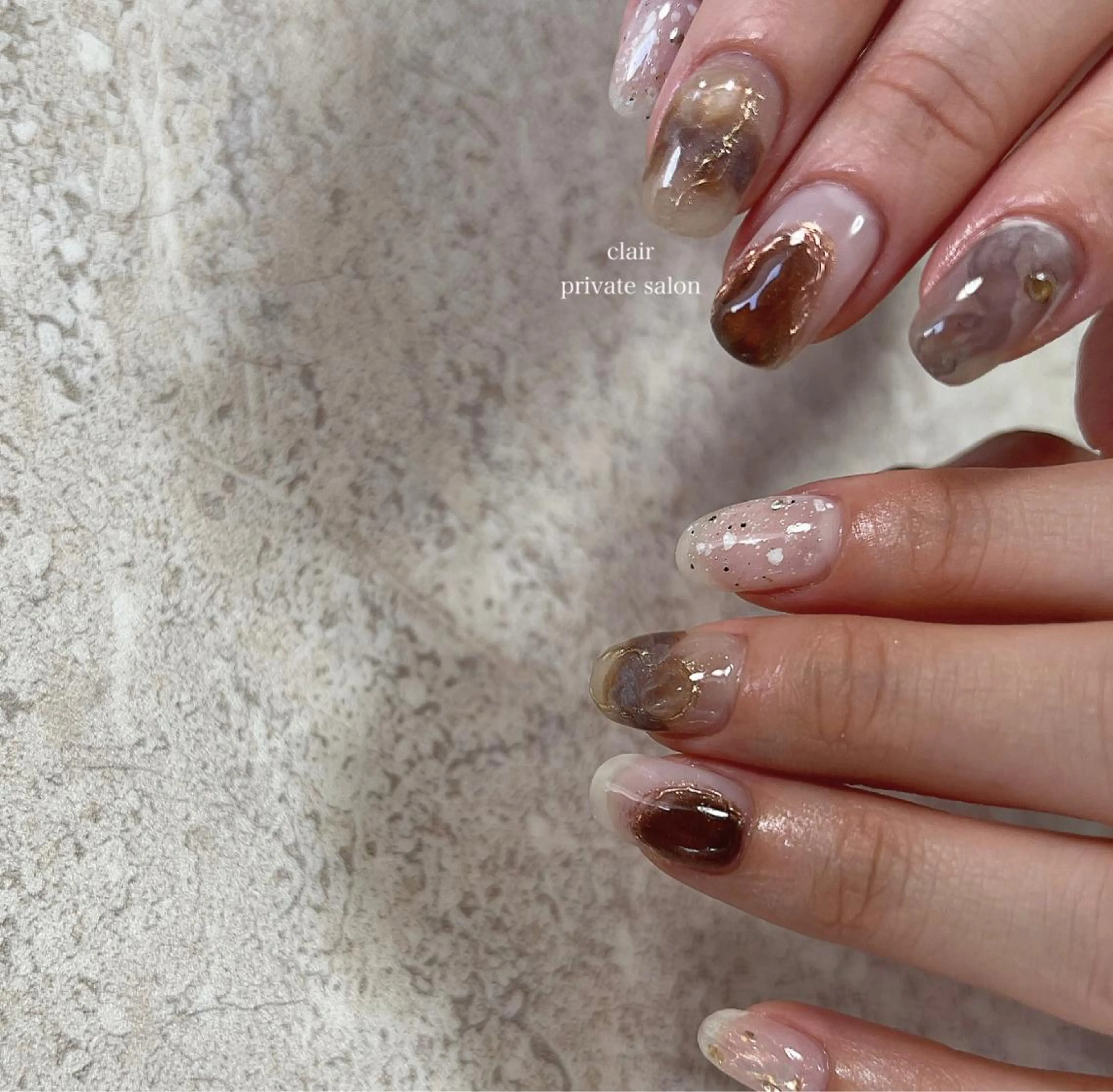 ネイル ハンドネイル ハンドケア nail salon una.のネイルデザイン