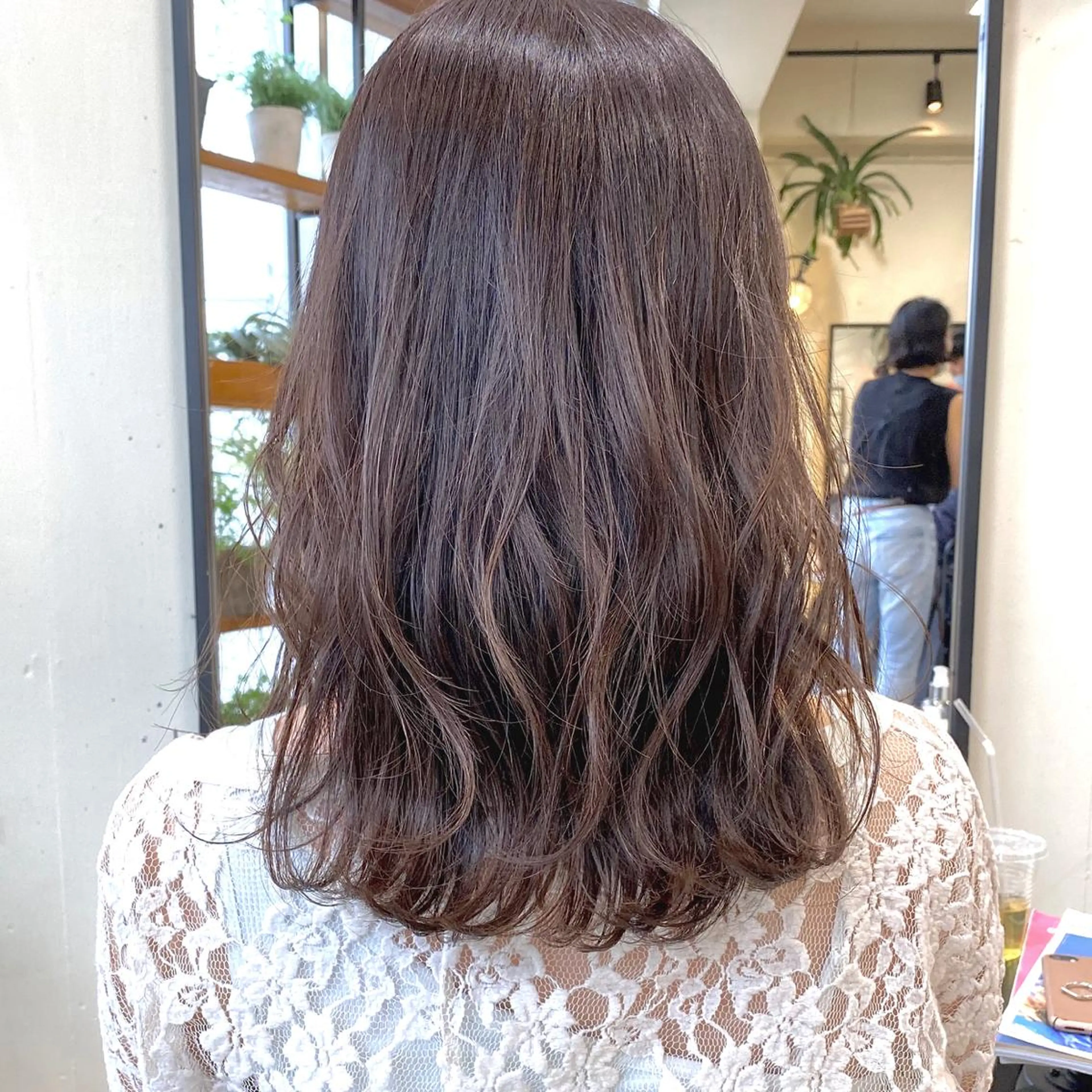セミロング カラー ヘアアレンジ カット ヘアカラー トリートメント ヘッドスパ tane.所属・【ダメージレス施術】 【透明感】北村 拓也のヘアスタイル