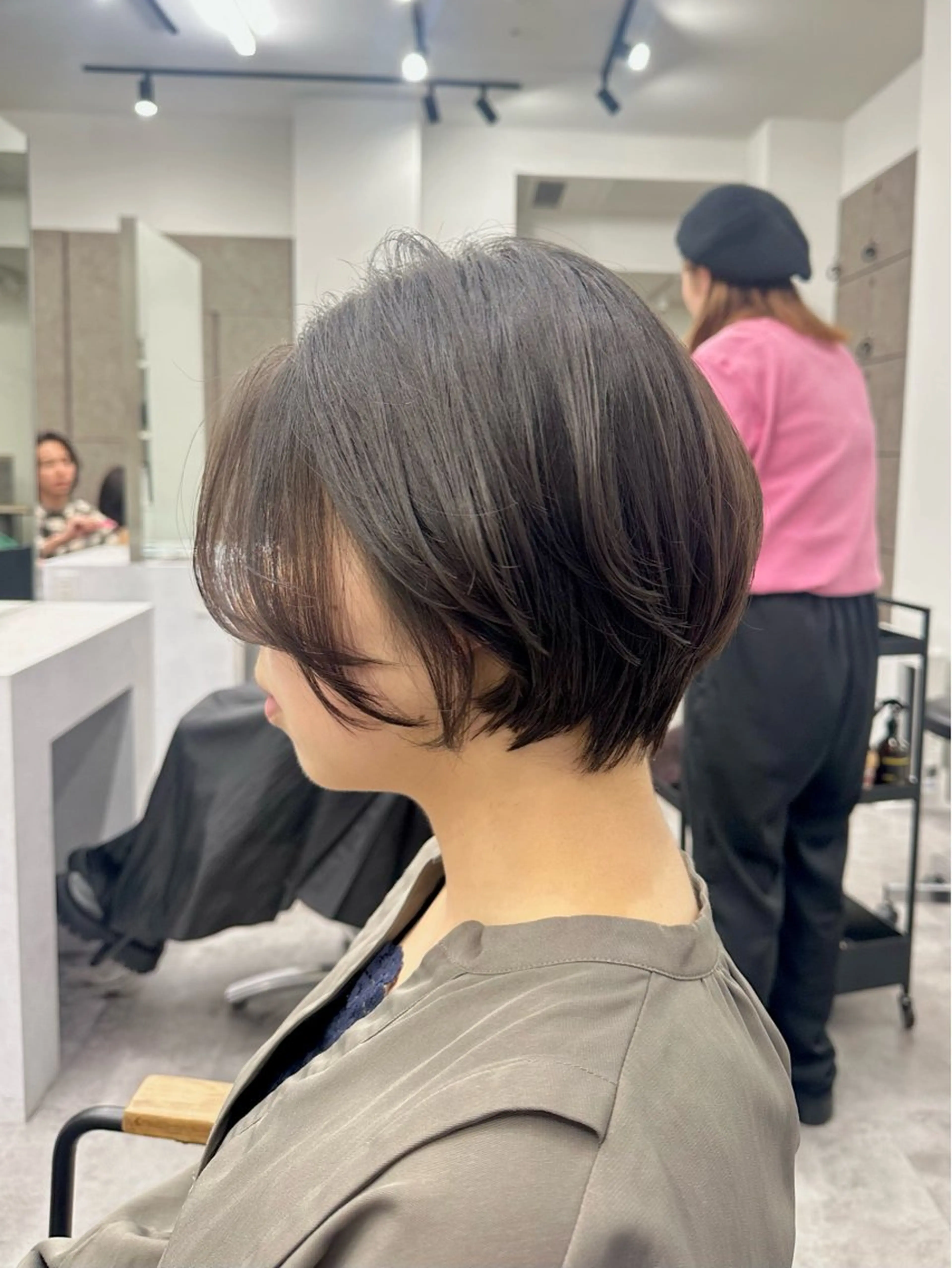 ショート ショートヘア カット ごとう さなのヘアスタイル