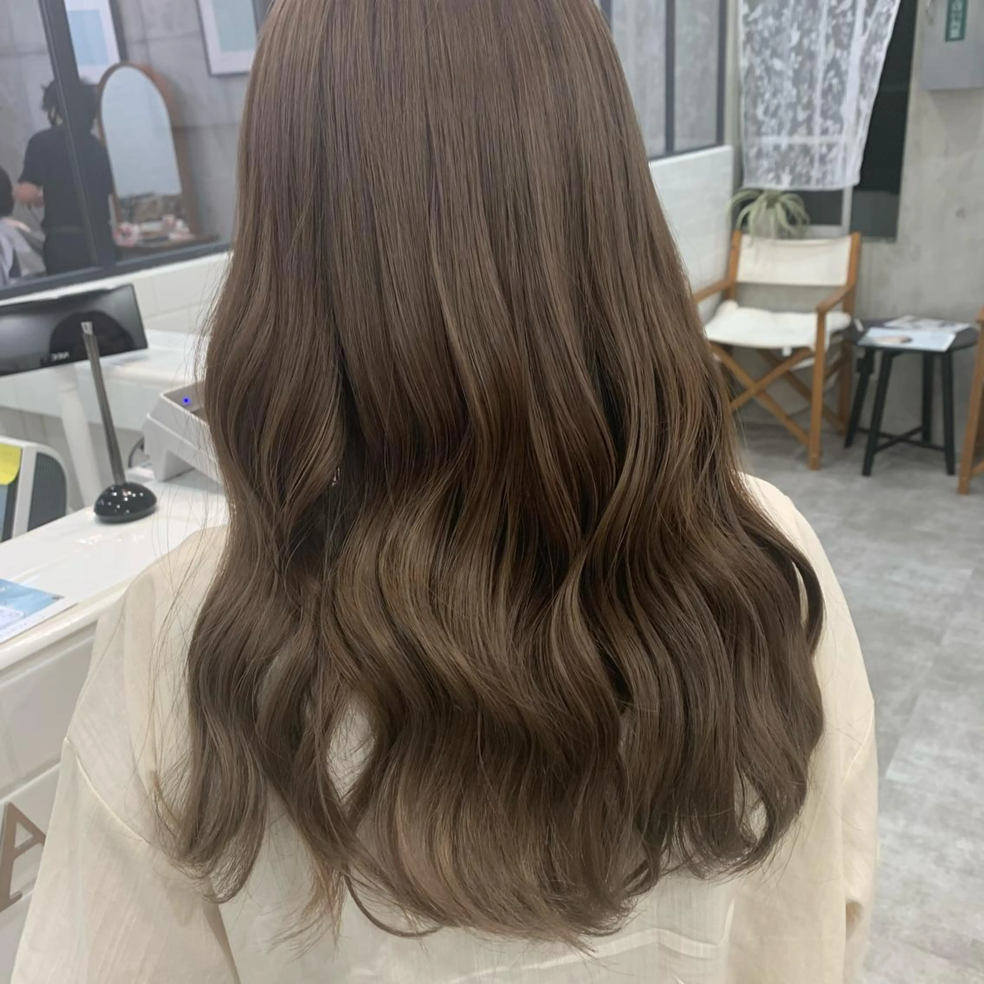 ロング カラー ヘアアレンジ ブラウンカラー ナチュラルブラウン フレンチガーリー レイヤーカット レイヤー×グレージュ /ピンク🩷mioのヘアスタイル