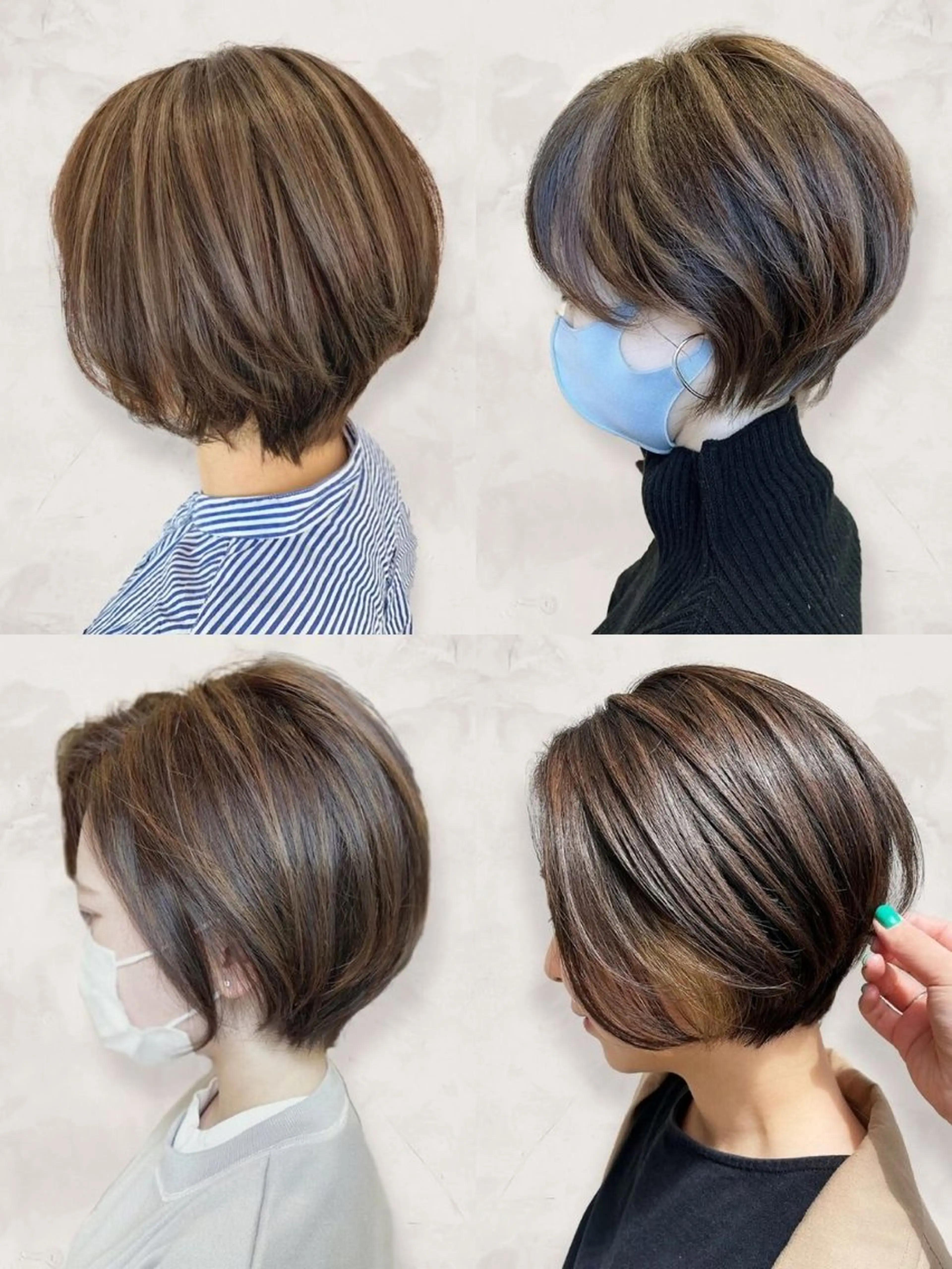 ショート カット ヘアカラー トリートメント 【髪質改善特化 /店長】香月龍太郎のヘアスタイル