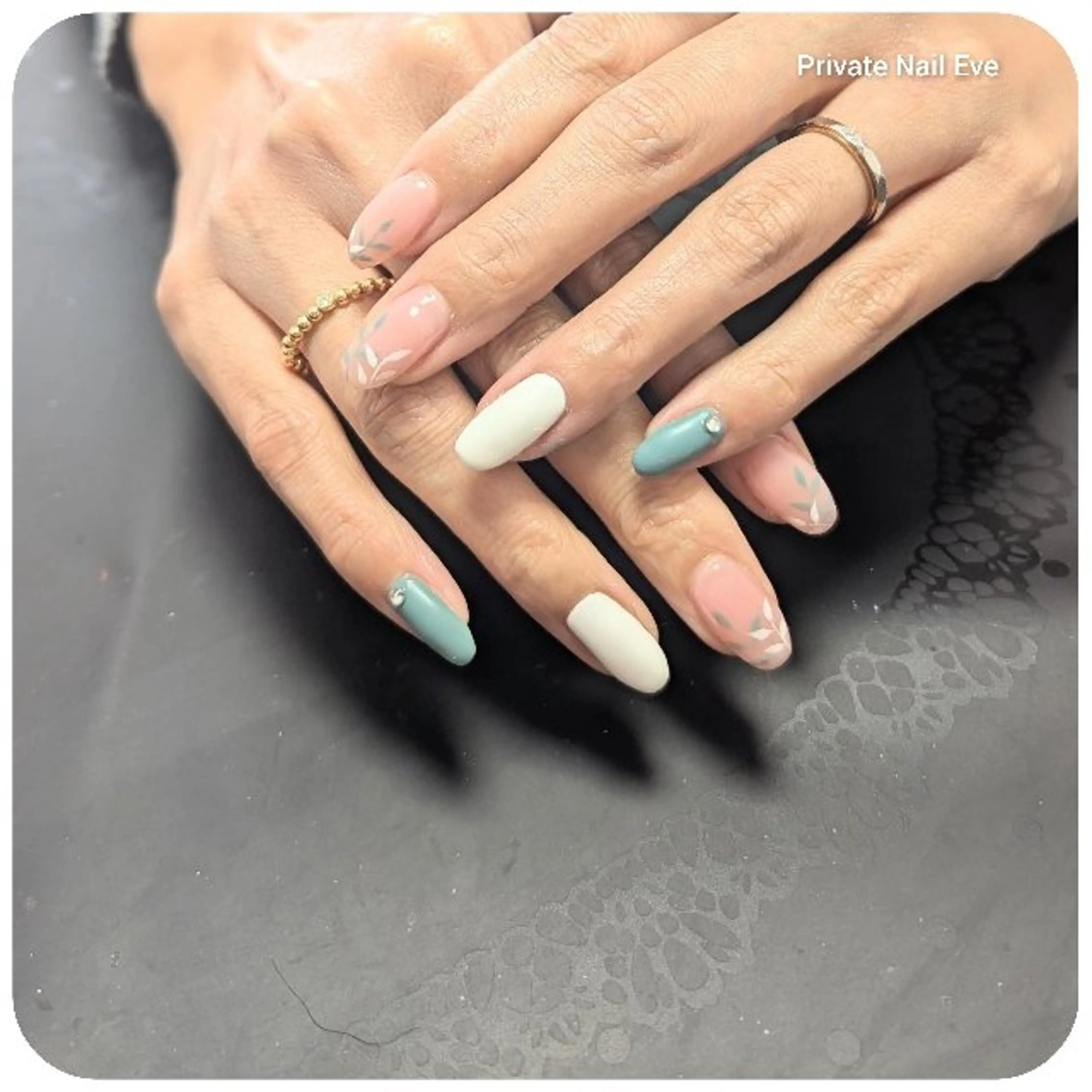 ネイル アートネイル 持ち込み 春ネイル ハンドネイル ネイル junkoのネイルデザイン