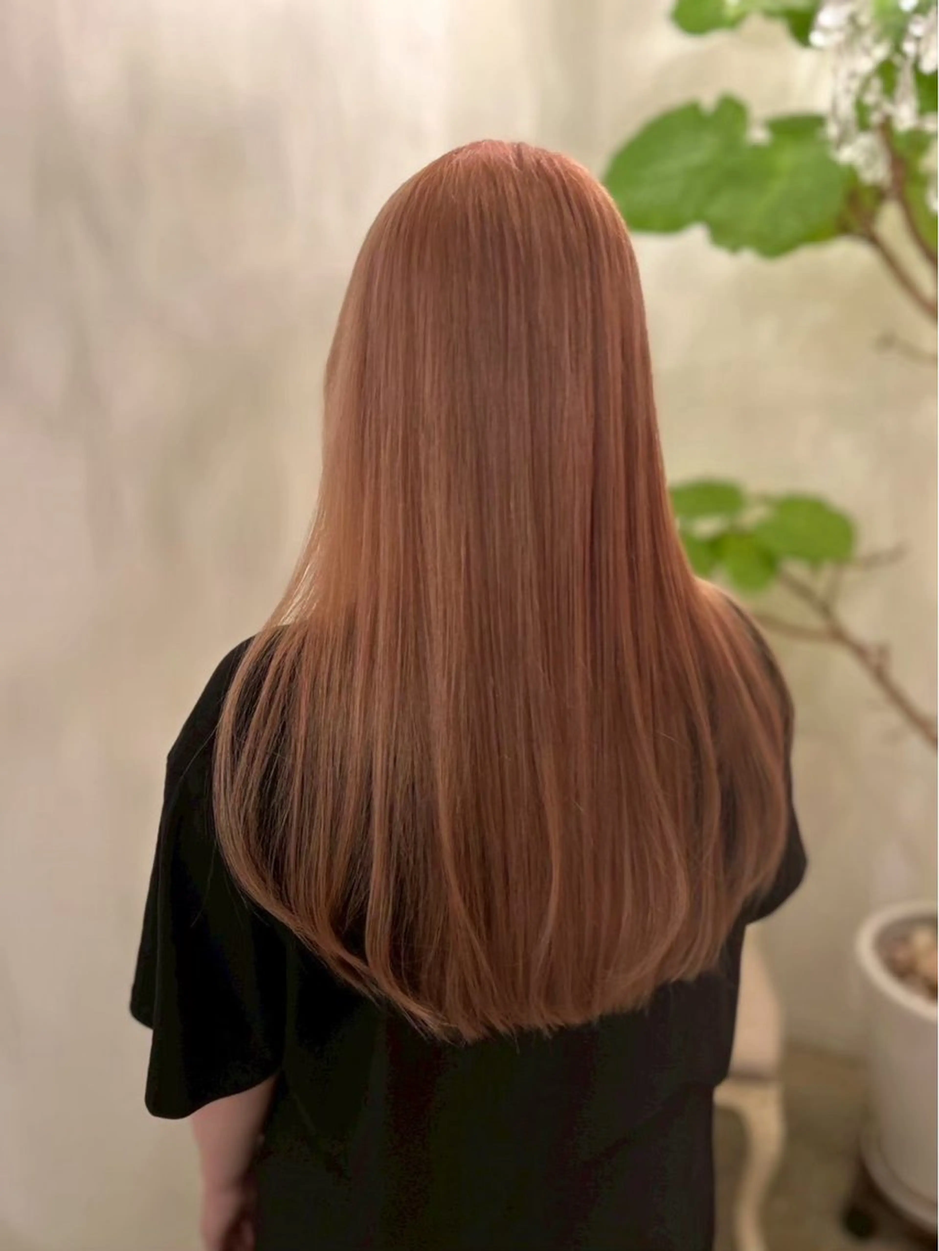 ロング 池田 恵子のヘアスタイル