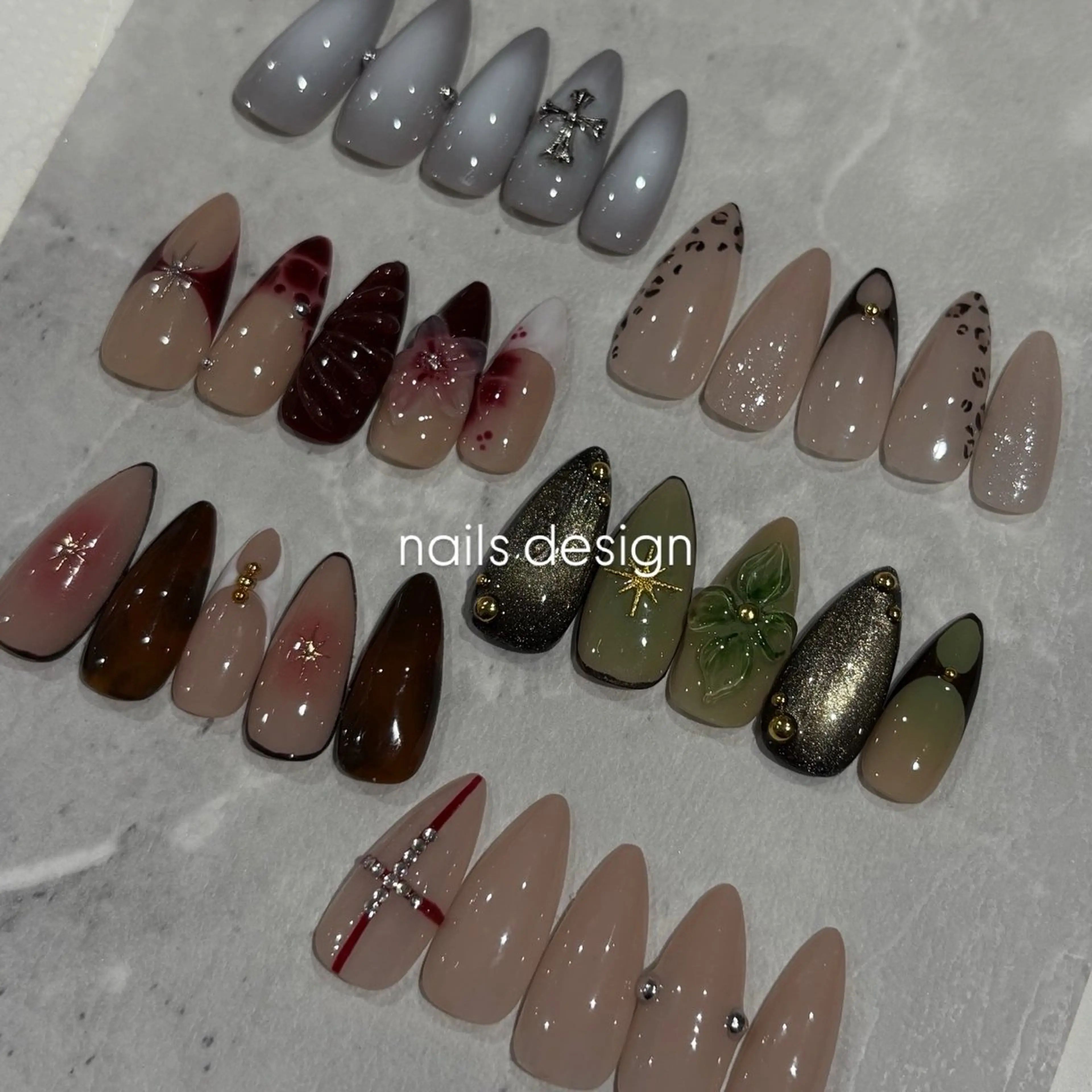 ネイル saki 大阪市平野区ネイルのネイルデザイン