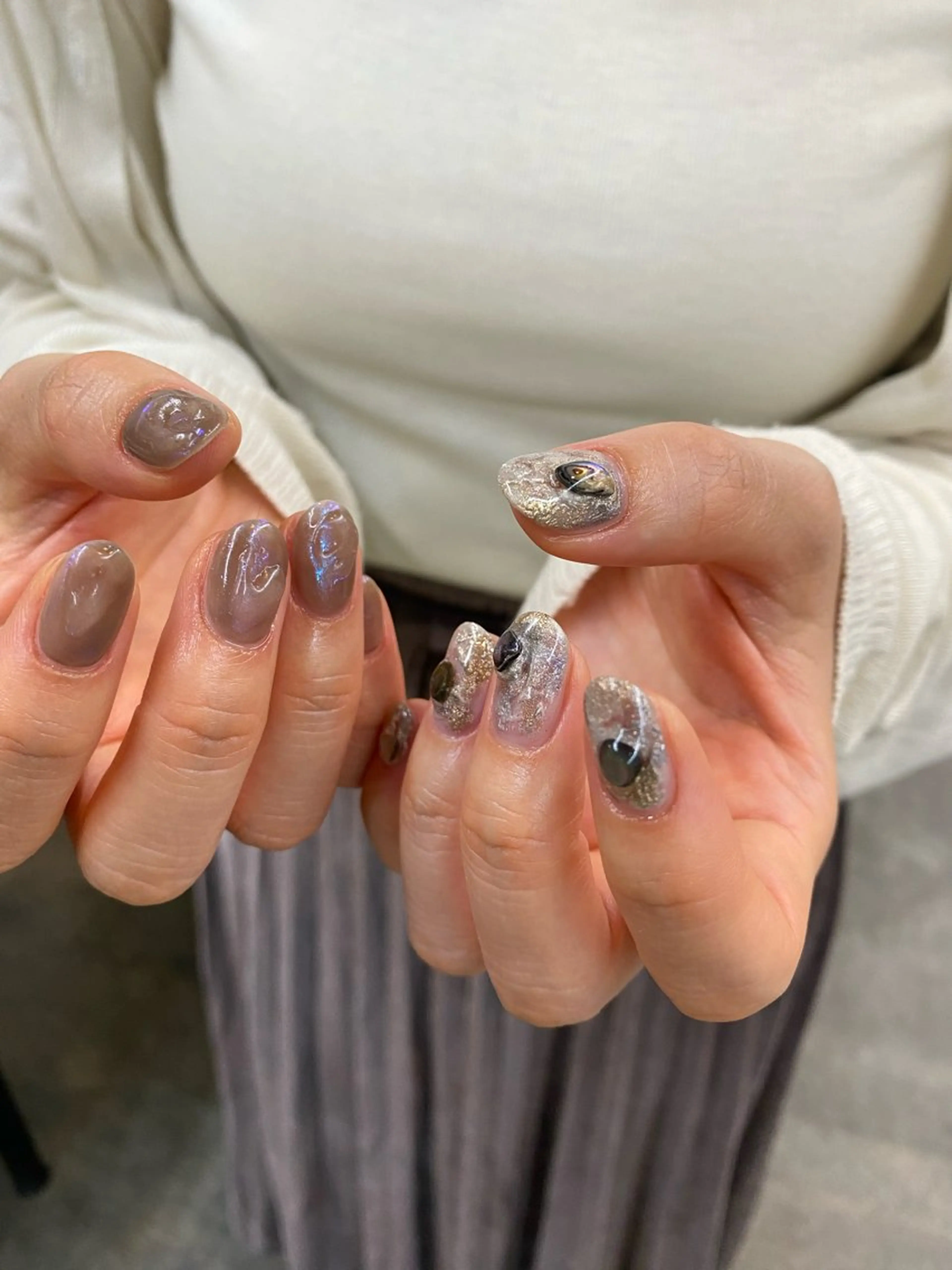ネイル アートネイル ハンドネイル nable.所属・望月 実莉のネイルデザイン