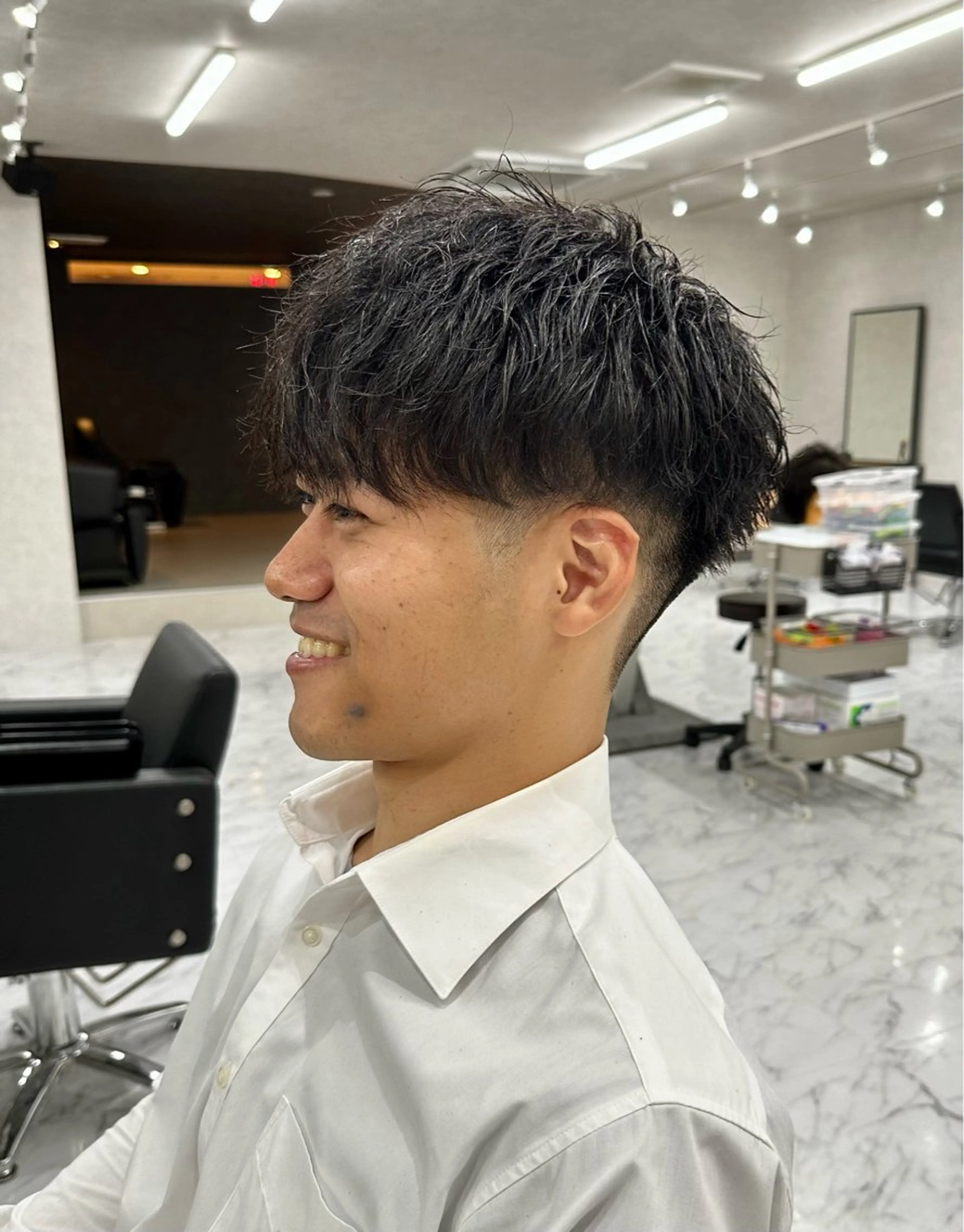 パーマ メンズ カット パーマ 🔥メンズ専門🔥 永長　涼のヘアスタイル