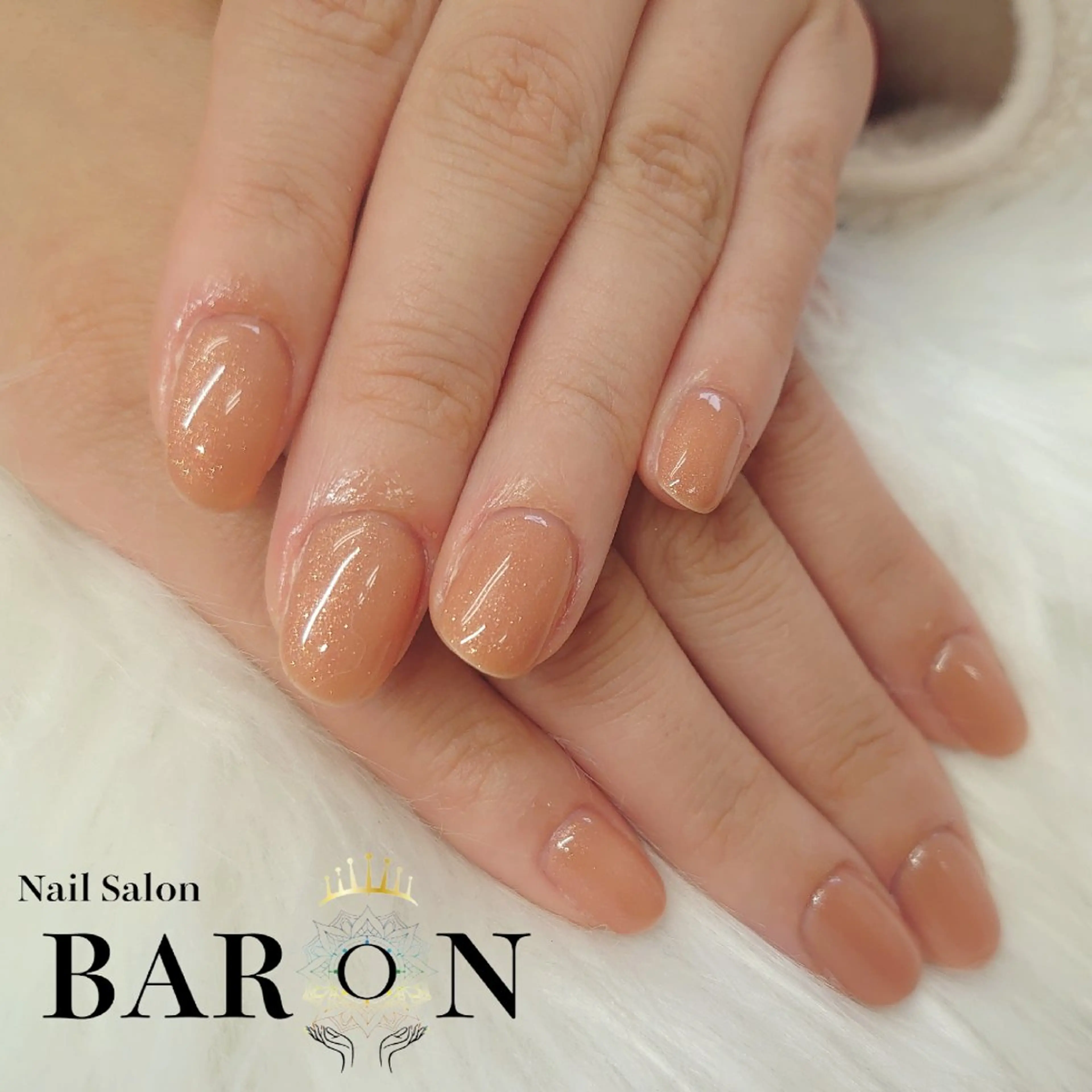 ネイル ワンカラーネイル ♛BARON♛ AOIのネイルデザイン