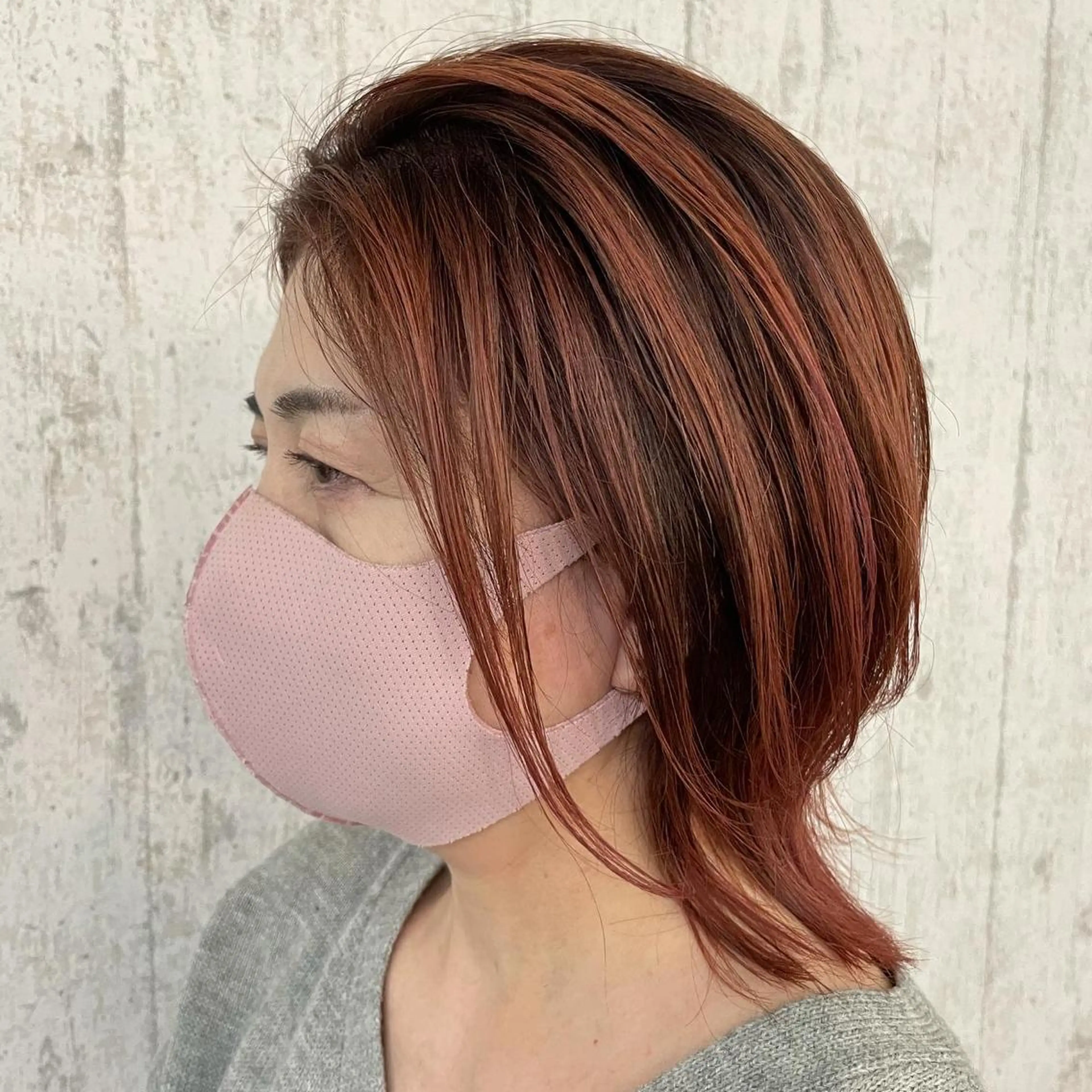 ミディアム レイヤーカット 【店長】ショート 似合わせ🦩相羽里美のヘアスタイル