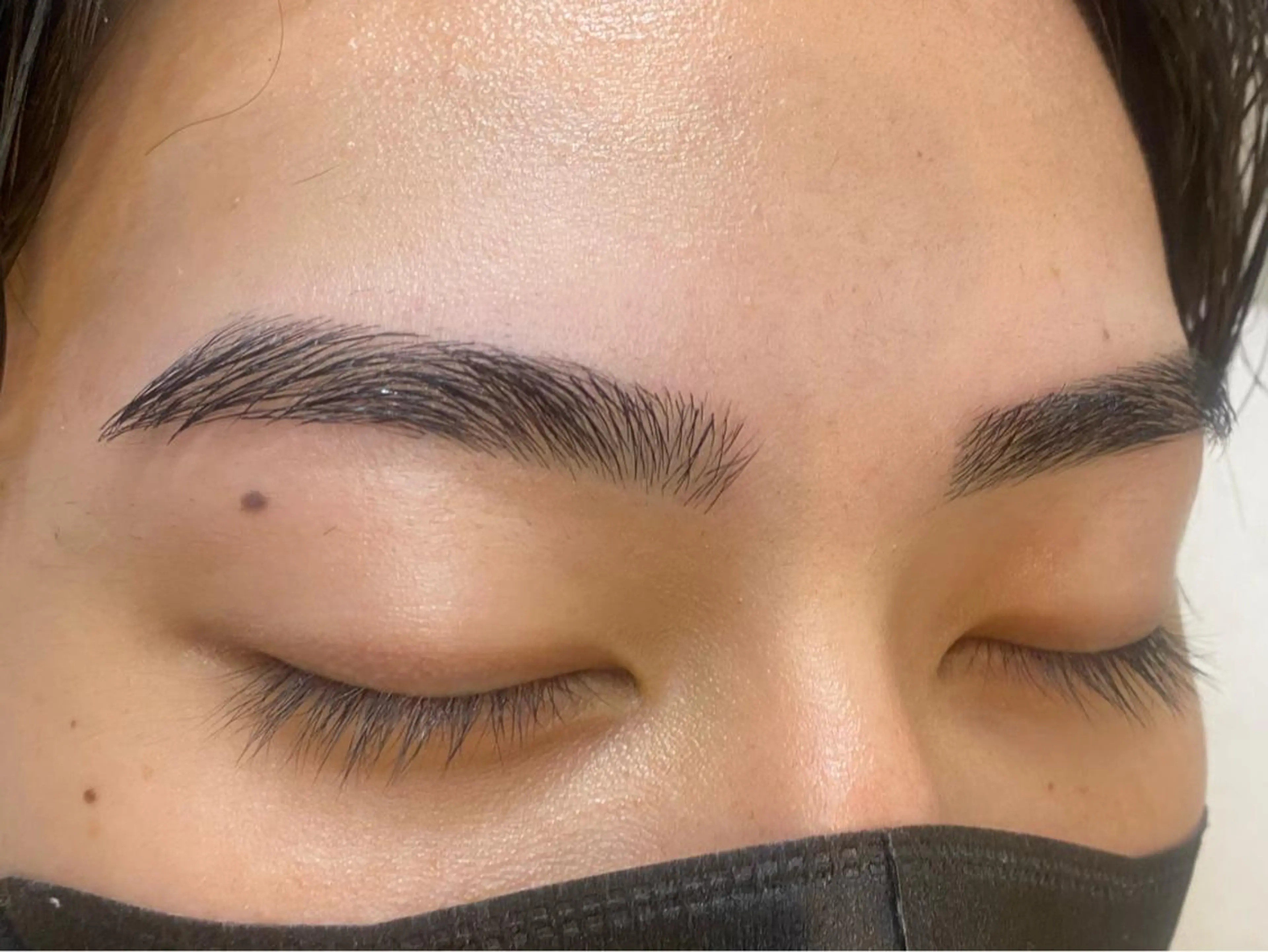 メンズ アイブロウ ワックス脱毛 oreo salon Chisatoのマツエク・マツパデザイン