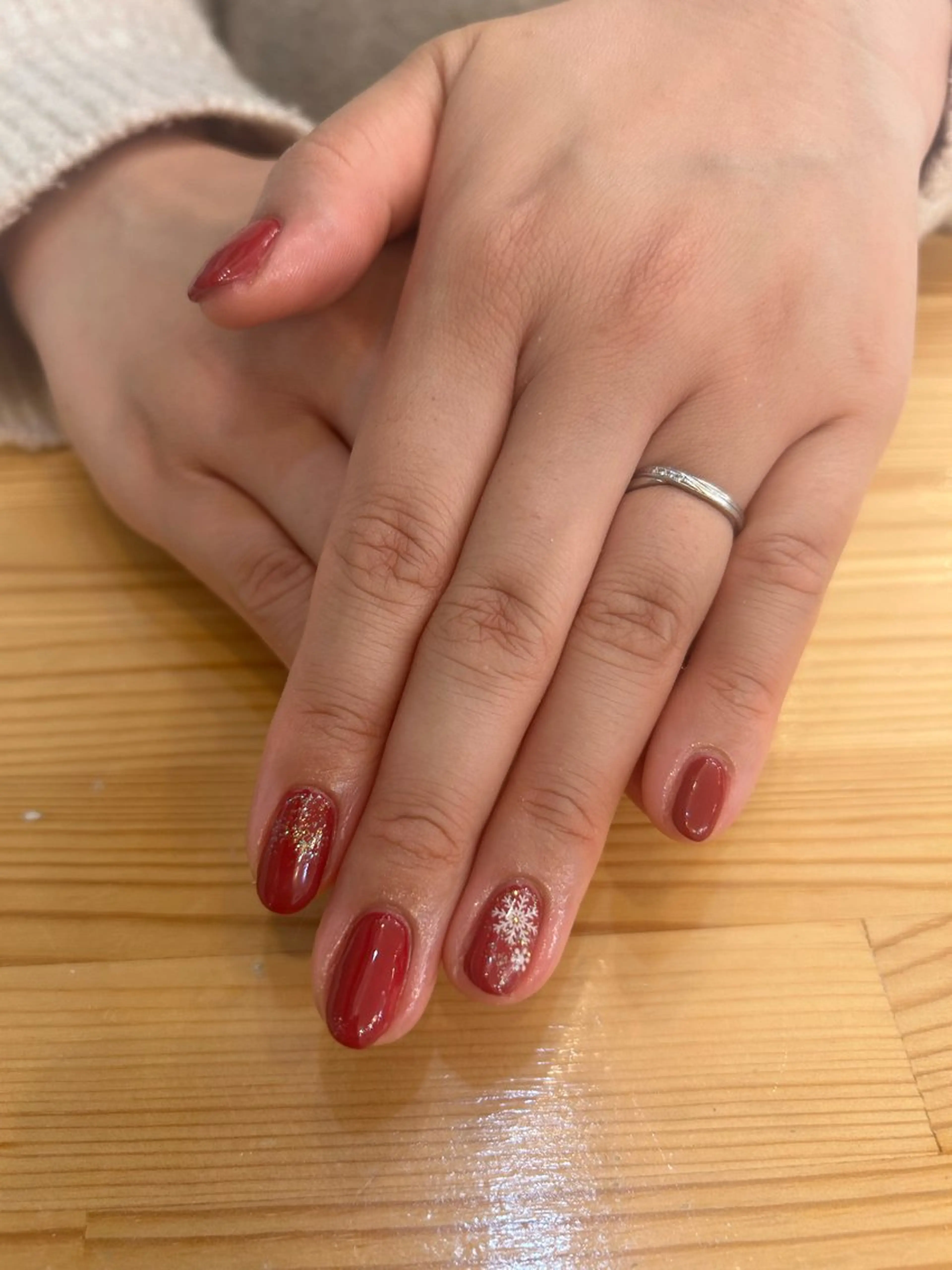 ネイル シンプルネイル Nail Alaia 妙典店 ミズキのネイルデザイン