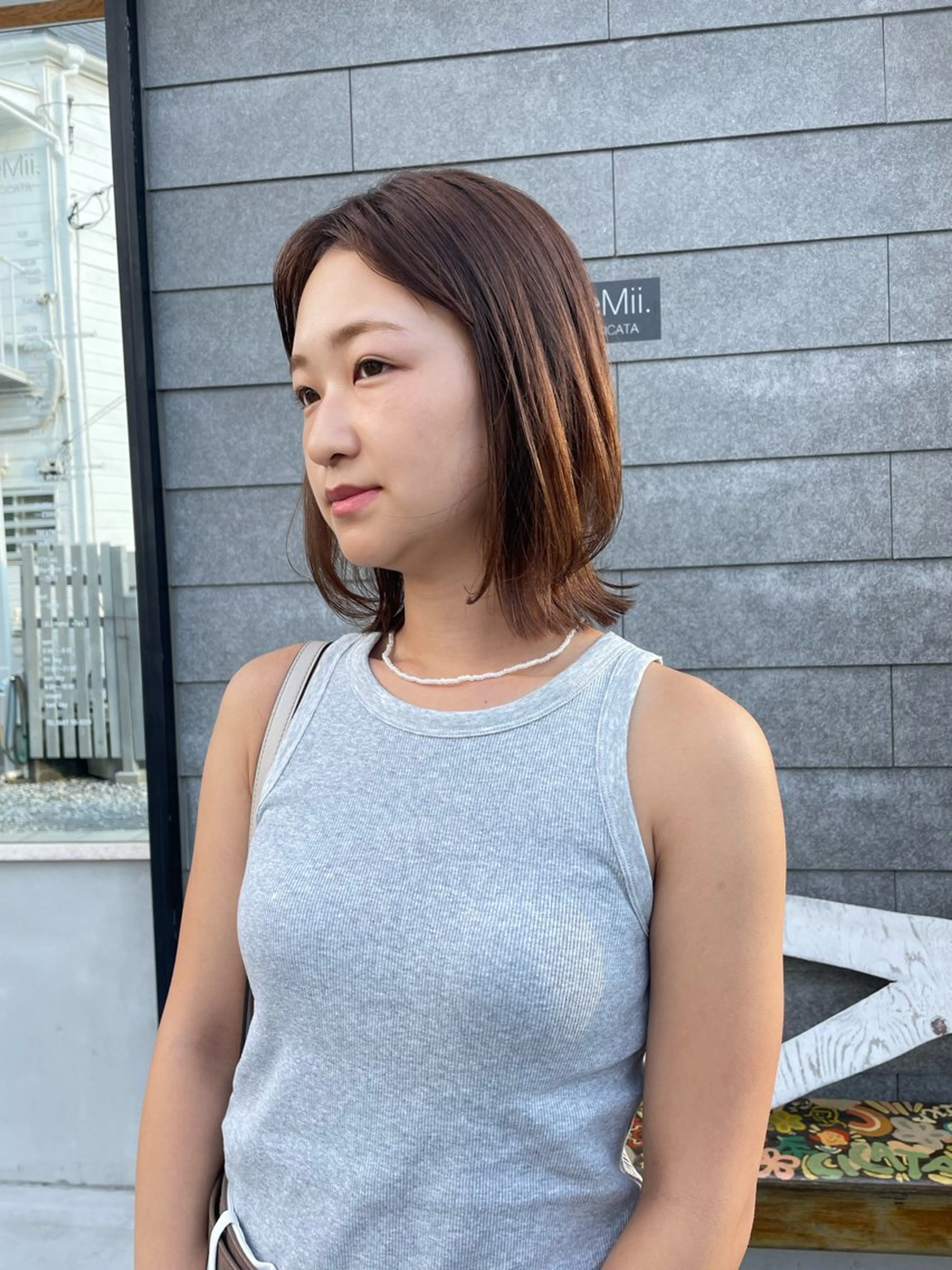 ミディアム 🌈HAPPYになる hair🌈ユウカのヘアスタイル
