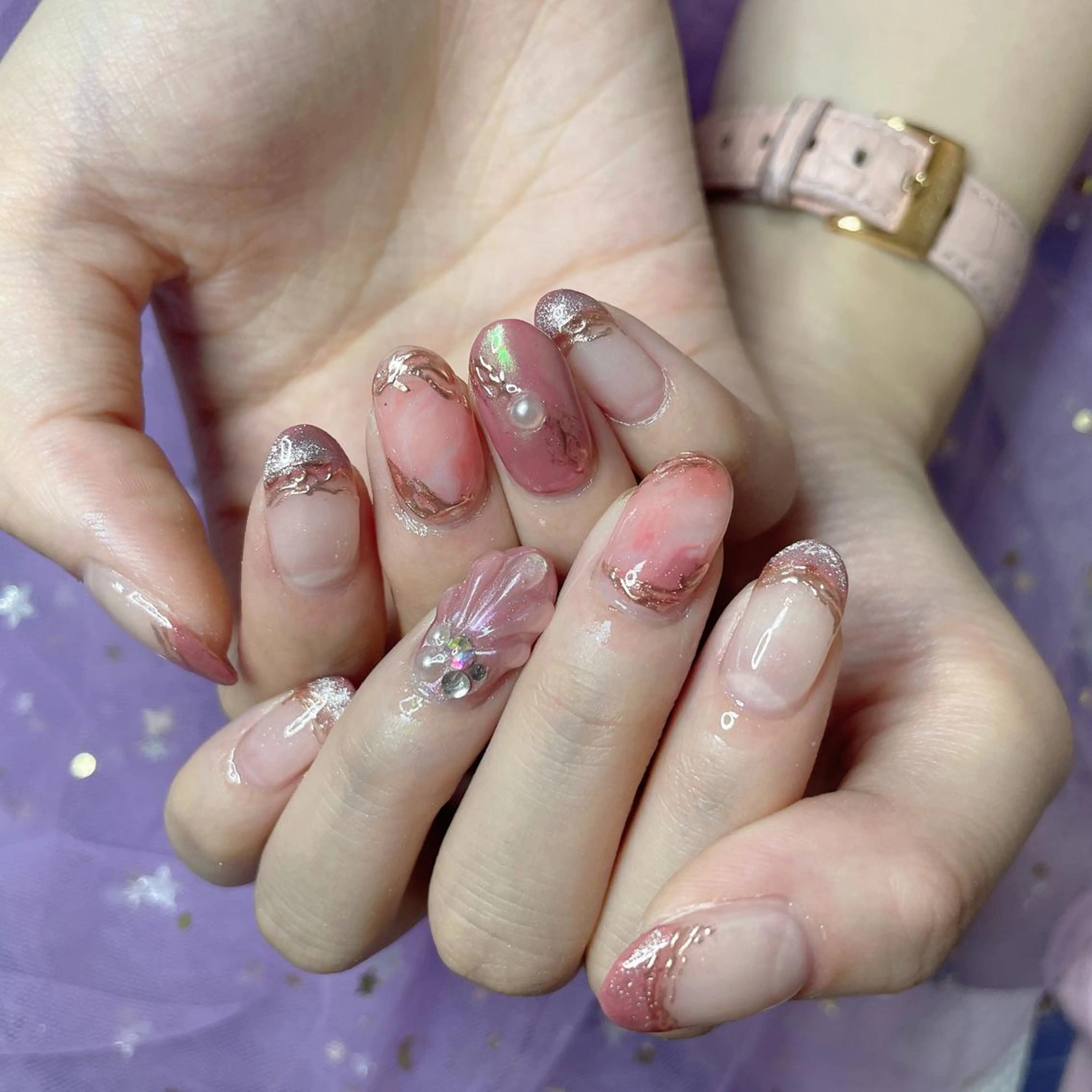 ネイル 畠山 ゆいのネイルデザイン