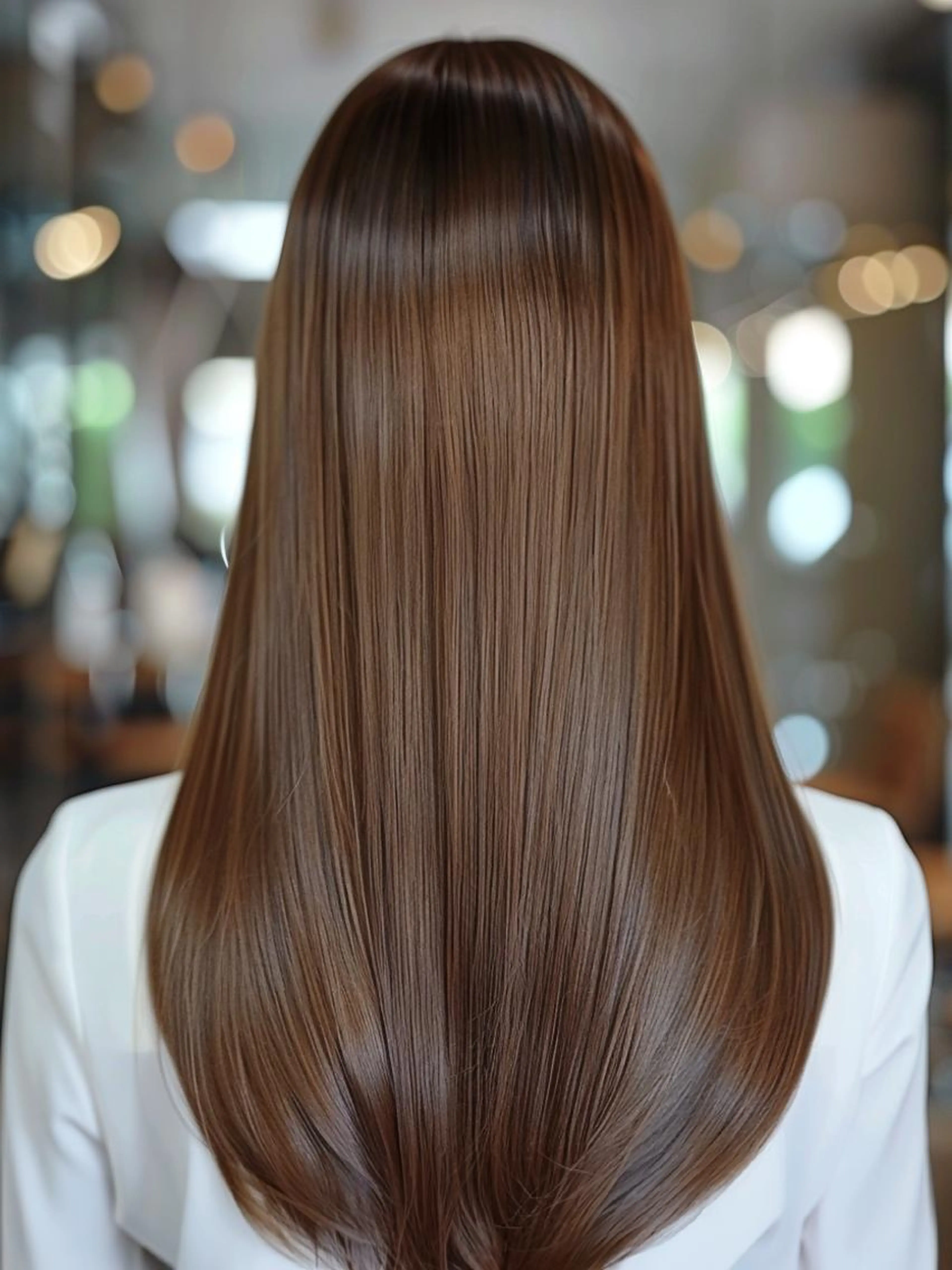 【ロング料金0円!!】髪質改善*縮毛矯正＋似合わせカット＋ケラチンTR　¥21900→¥10900の写真