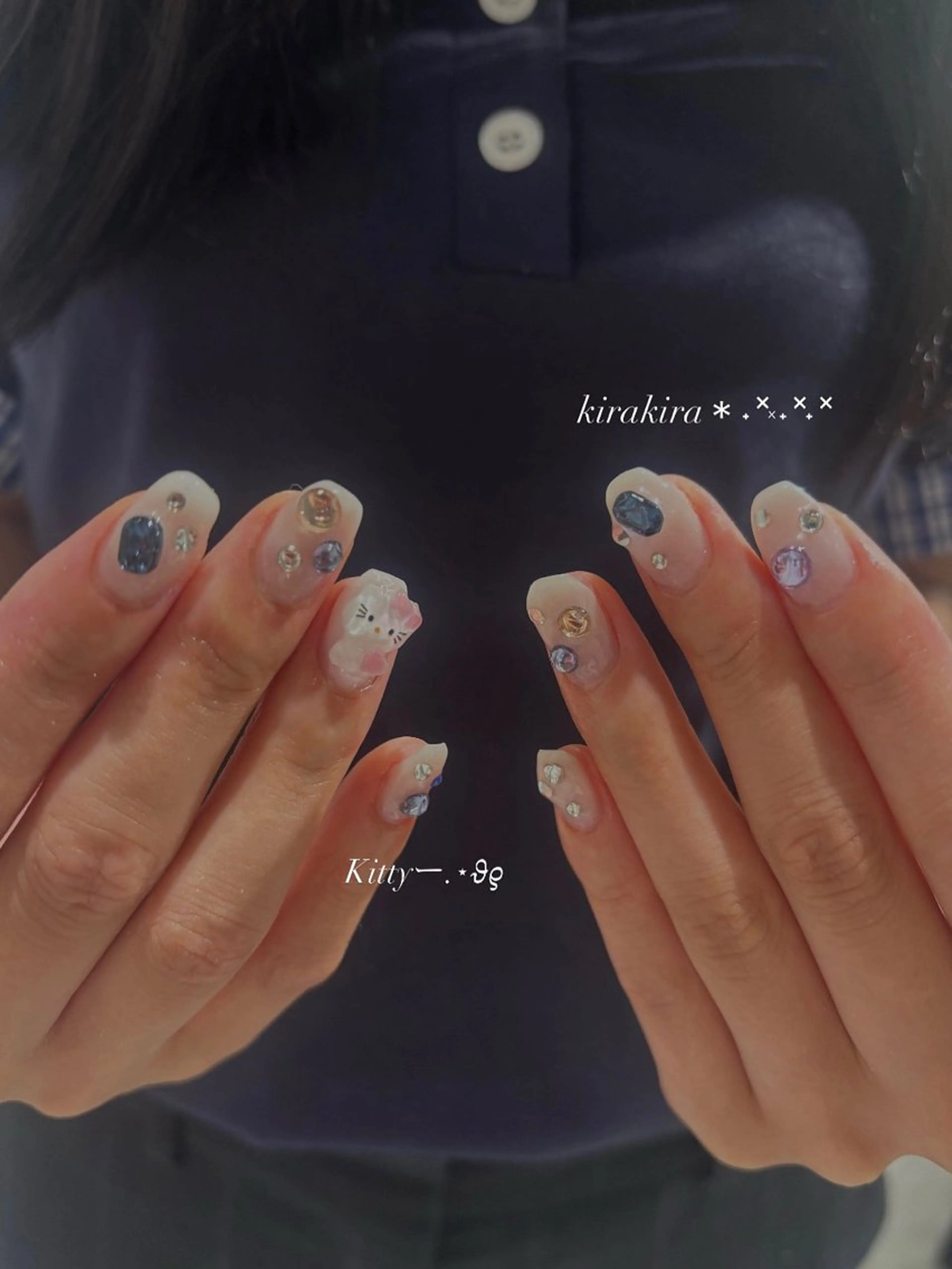 ネイル ハンドネイル ハンドケア cocoro💗マツ エク/ネイル/八王子のマツエク・マツパデザイン