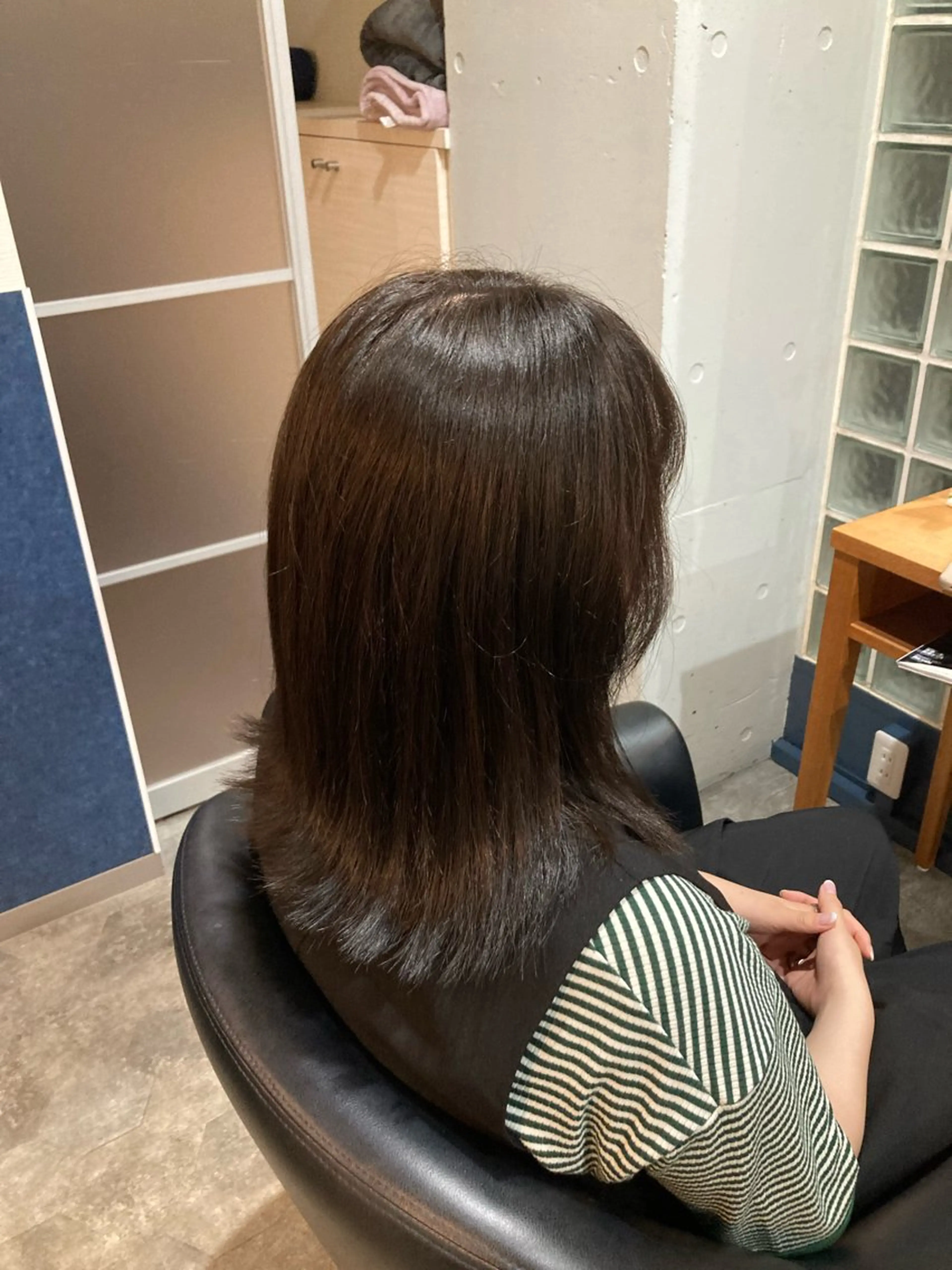 カラー ブラウンカラー ナチュラルブラウン 大野 優希のヘアスタイル