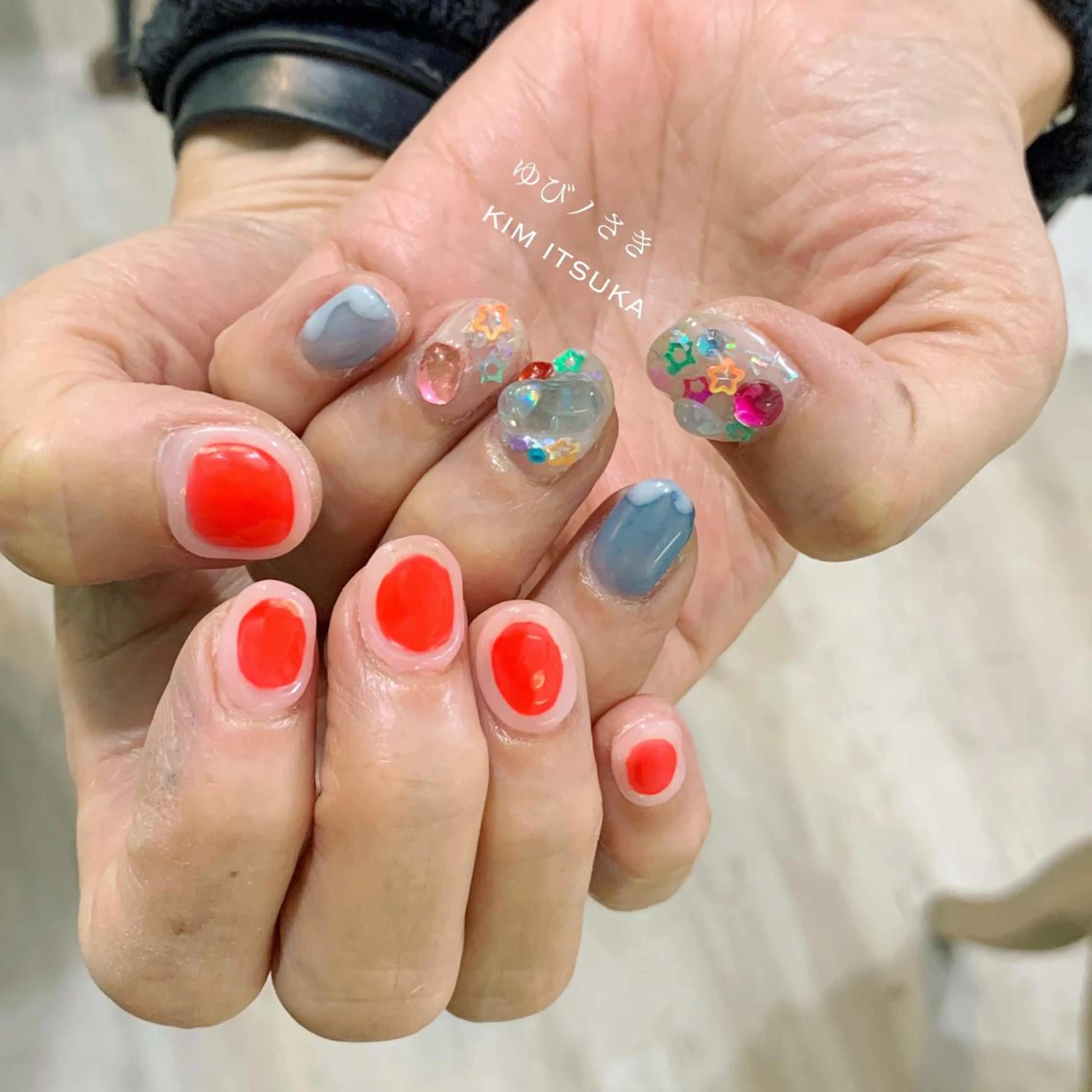 ネイル ゆびノさき茨木店 ニュアンス/アートのネイルデザイン