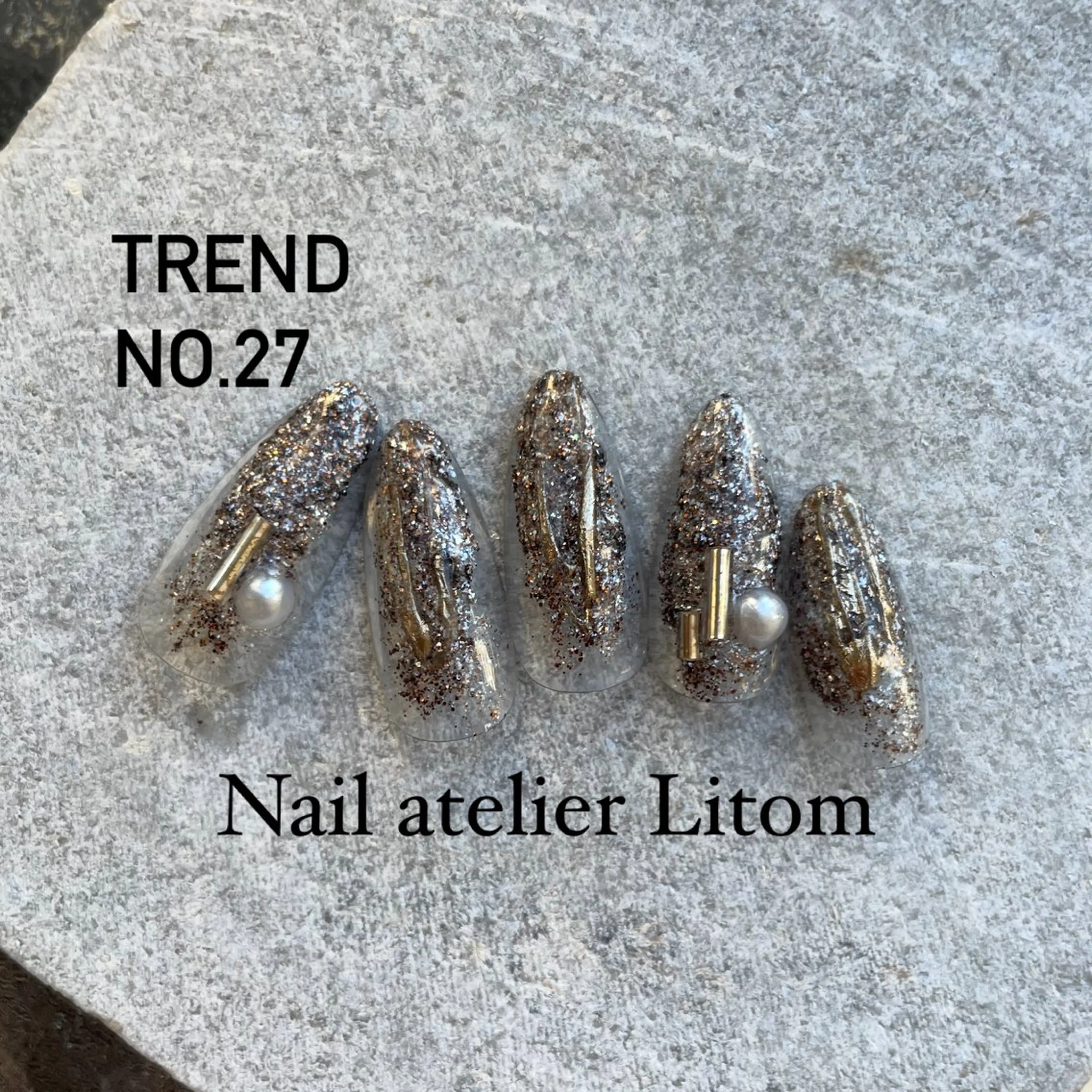 ネイル Nail atelier Litom【ネイルアトリエリトム】所属・相模原ネイル Tomoのネイルデザイン
