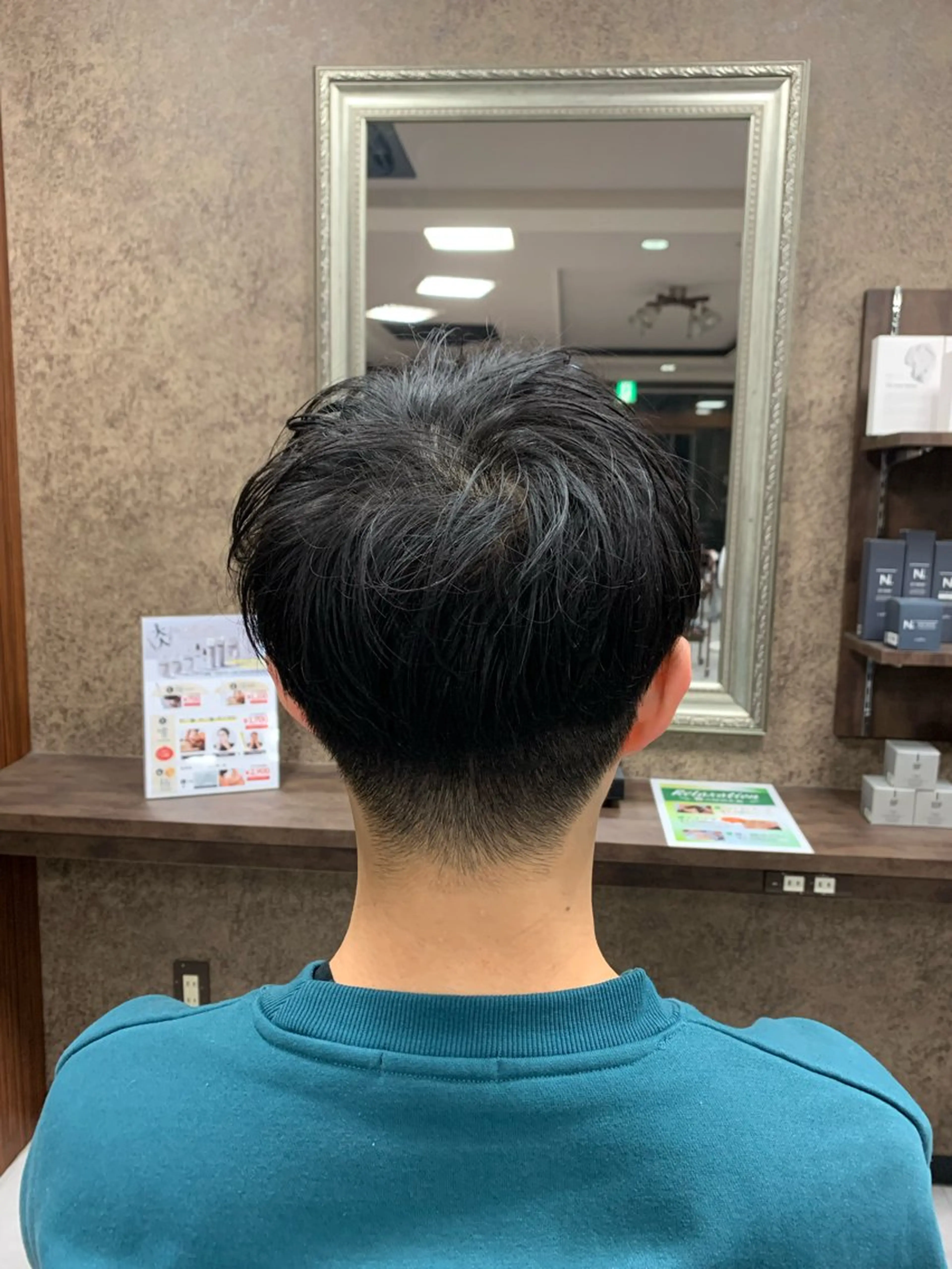 メンズ バーバーショップ涼桜新町店所属・田中大 パーマ/メンズカットのヘアスタイル