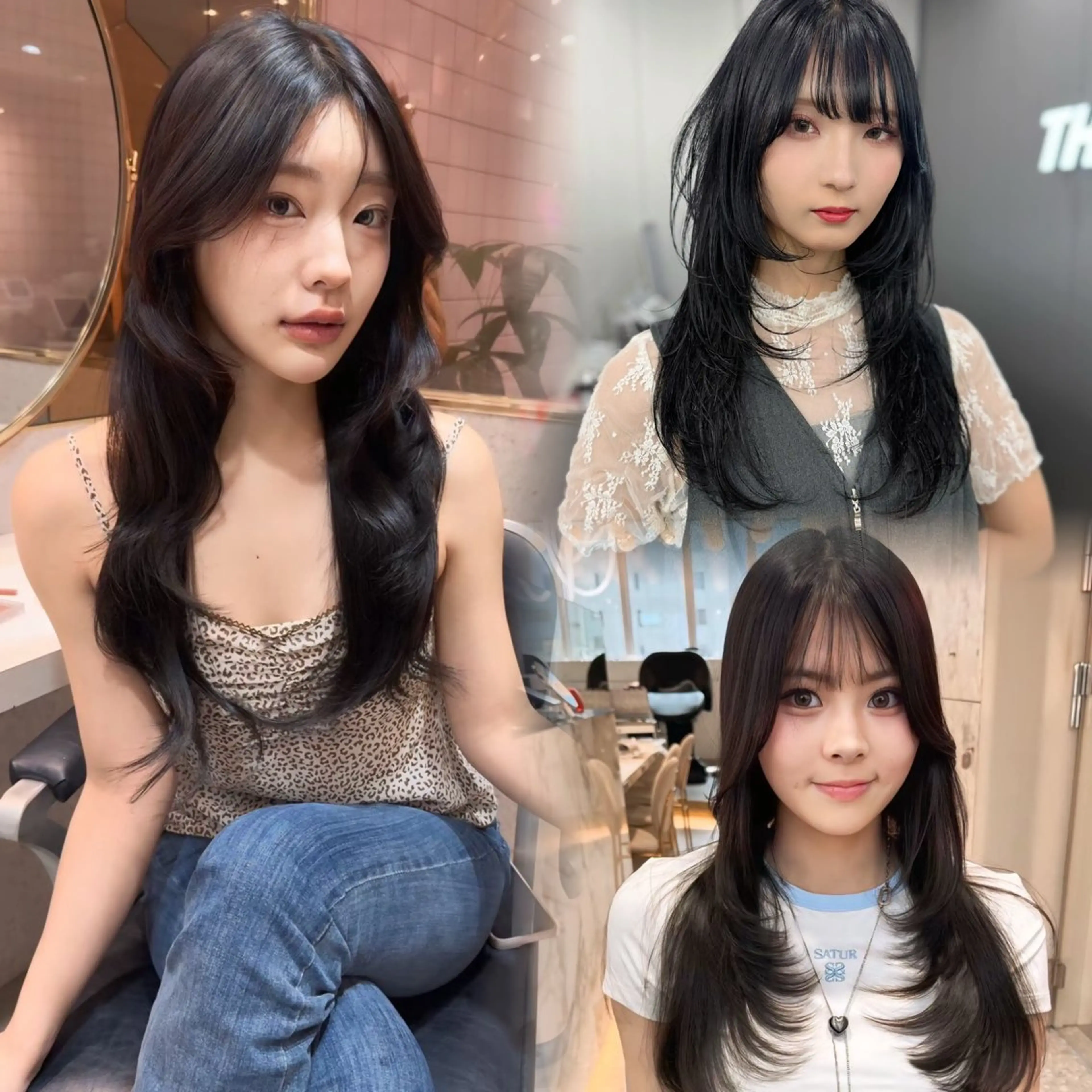 ロング ハッシュカット レイヤーカット ロング Sea Shinjuku所属・ハッシュカット/ レイヤー/TERUのヘアスタイル