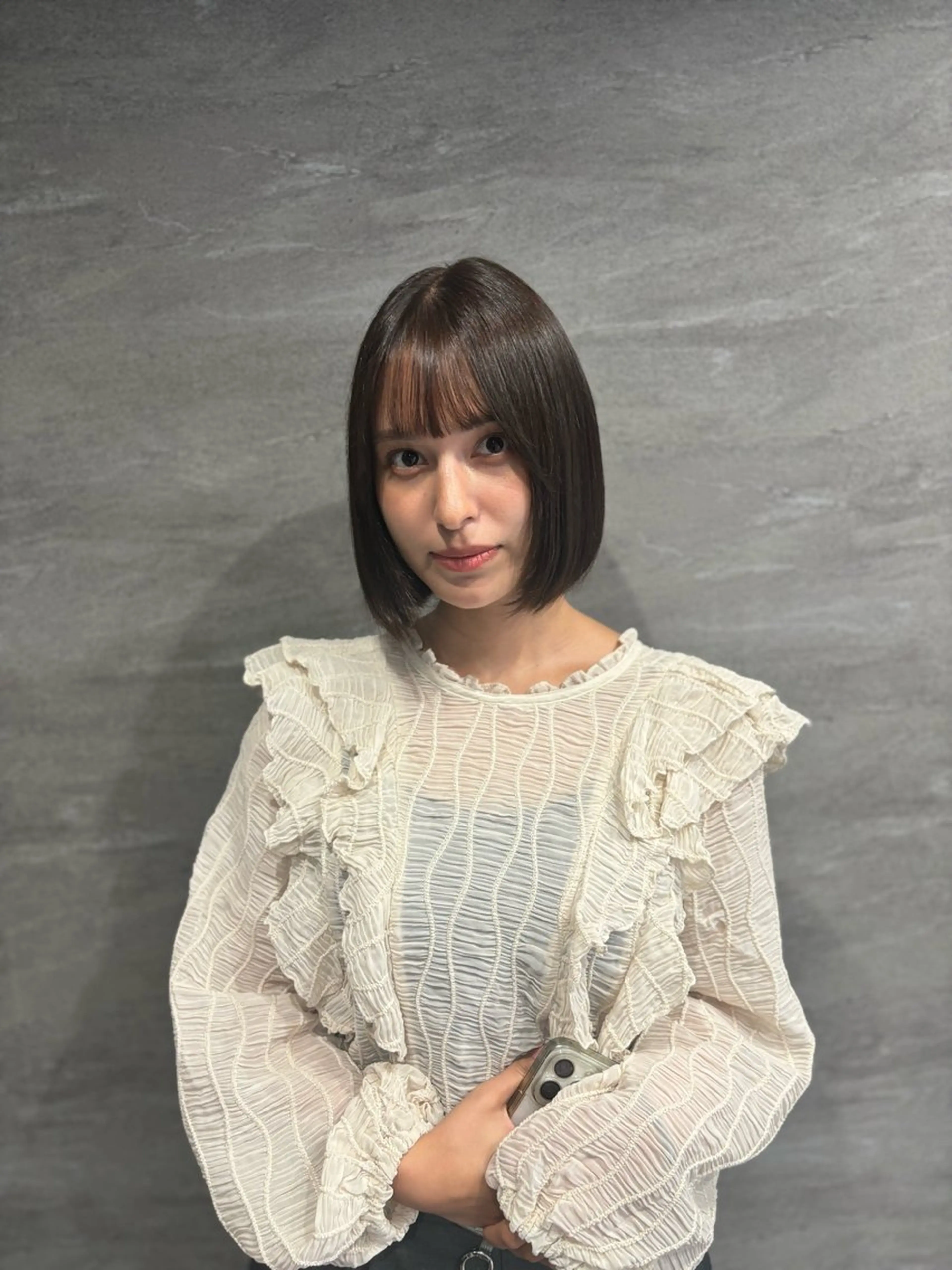 ショート カラー 永井大樹✨ 透明感カラー✨のヘアスタイル