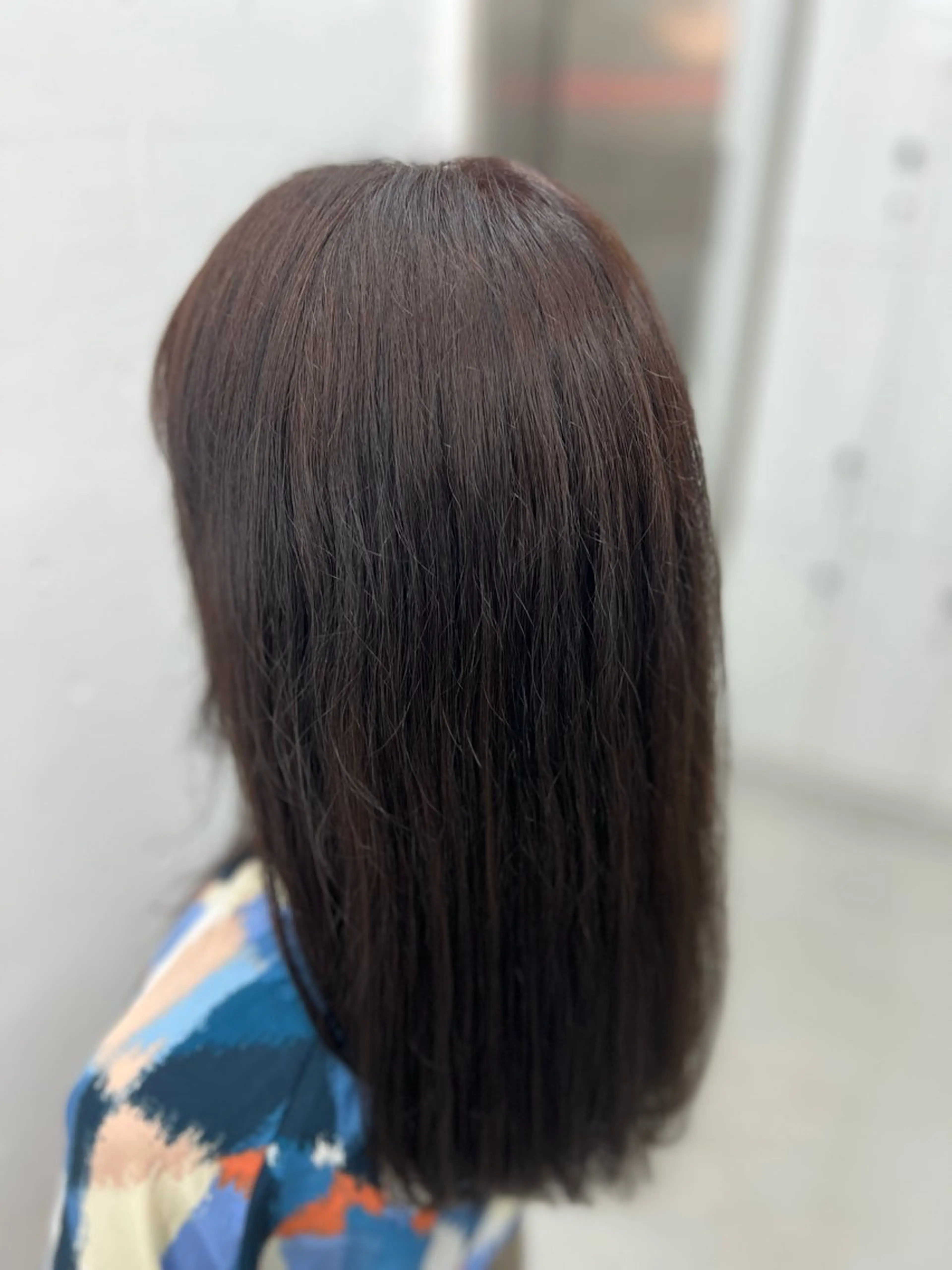 セミロング カラー ブラウンカラー 透明感カラー ココアブラウン ナチュラルブラウン ヘアカラー あすか JILLSTUDIOのヘアスタイル