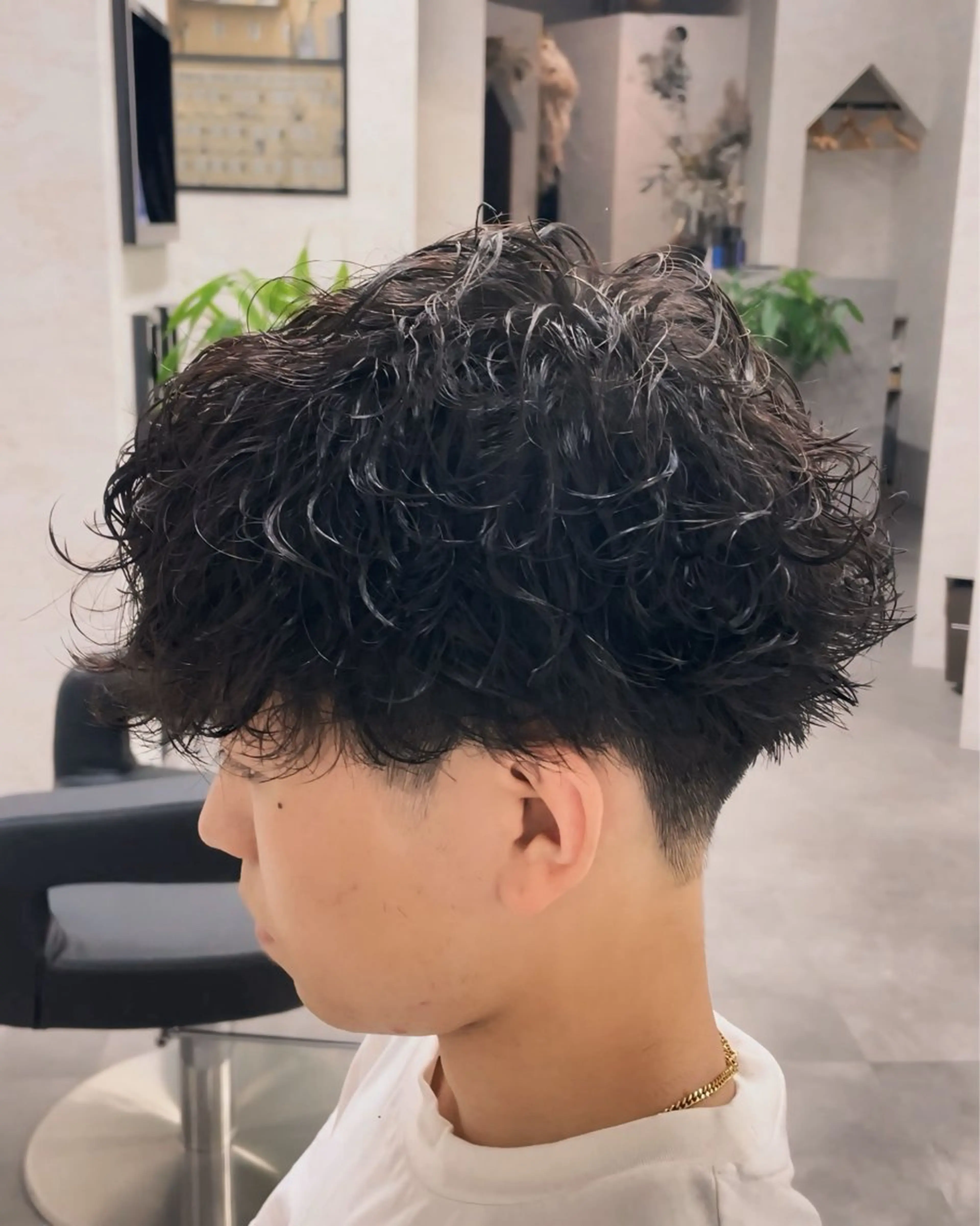 メンズ 遠藤 健登のヘアスタイル