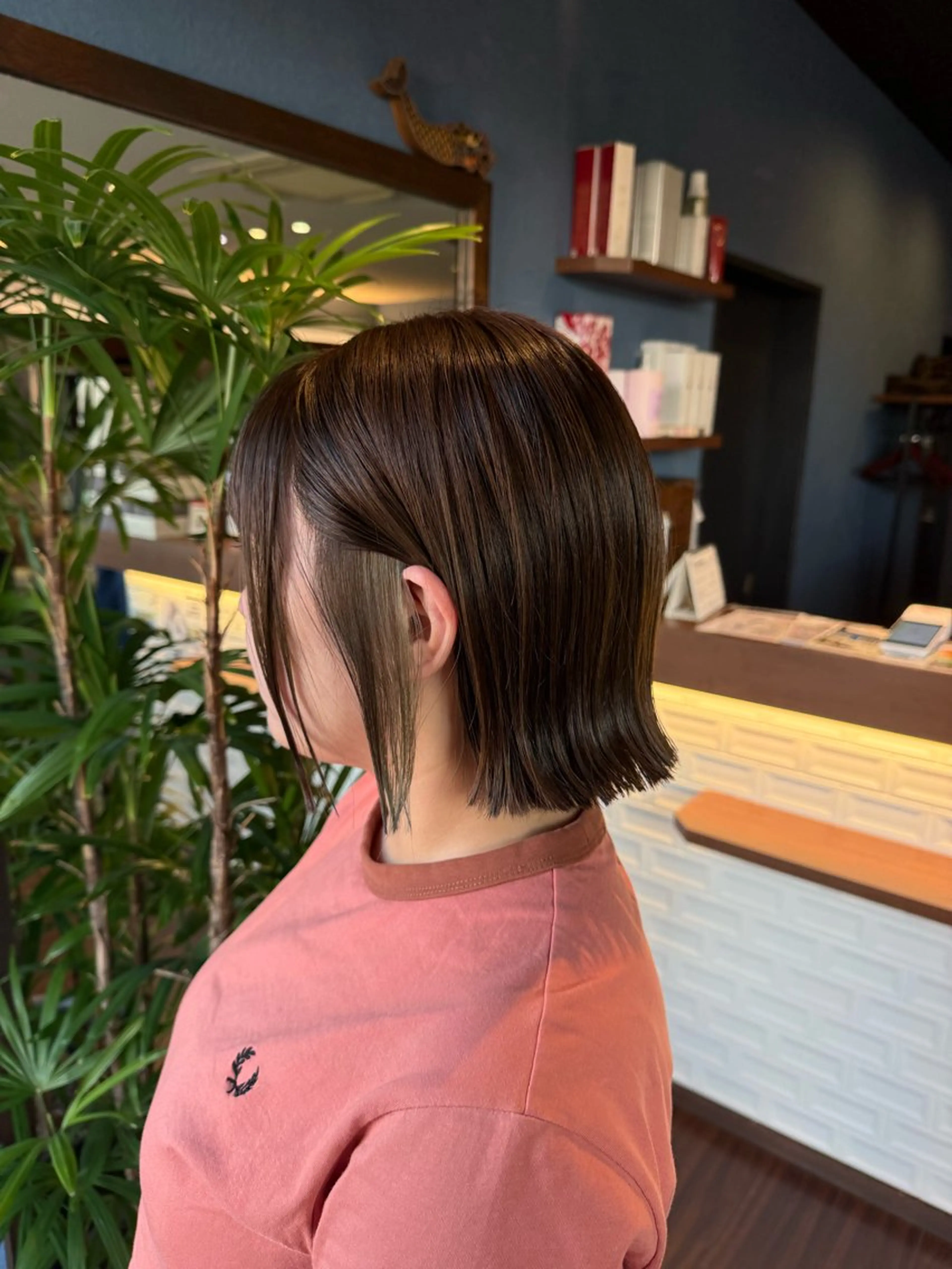 ミディアム カット ヘアカラー 🎀Kubu🍀 Natsumu🎀のヘアスタイル