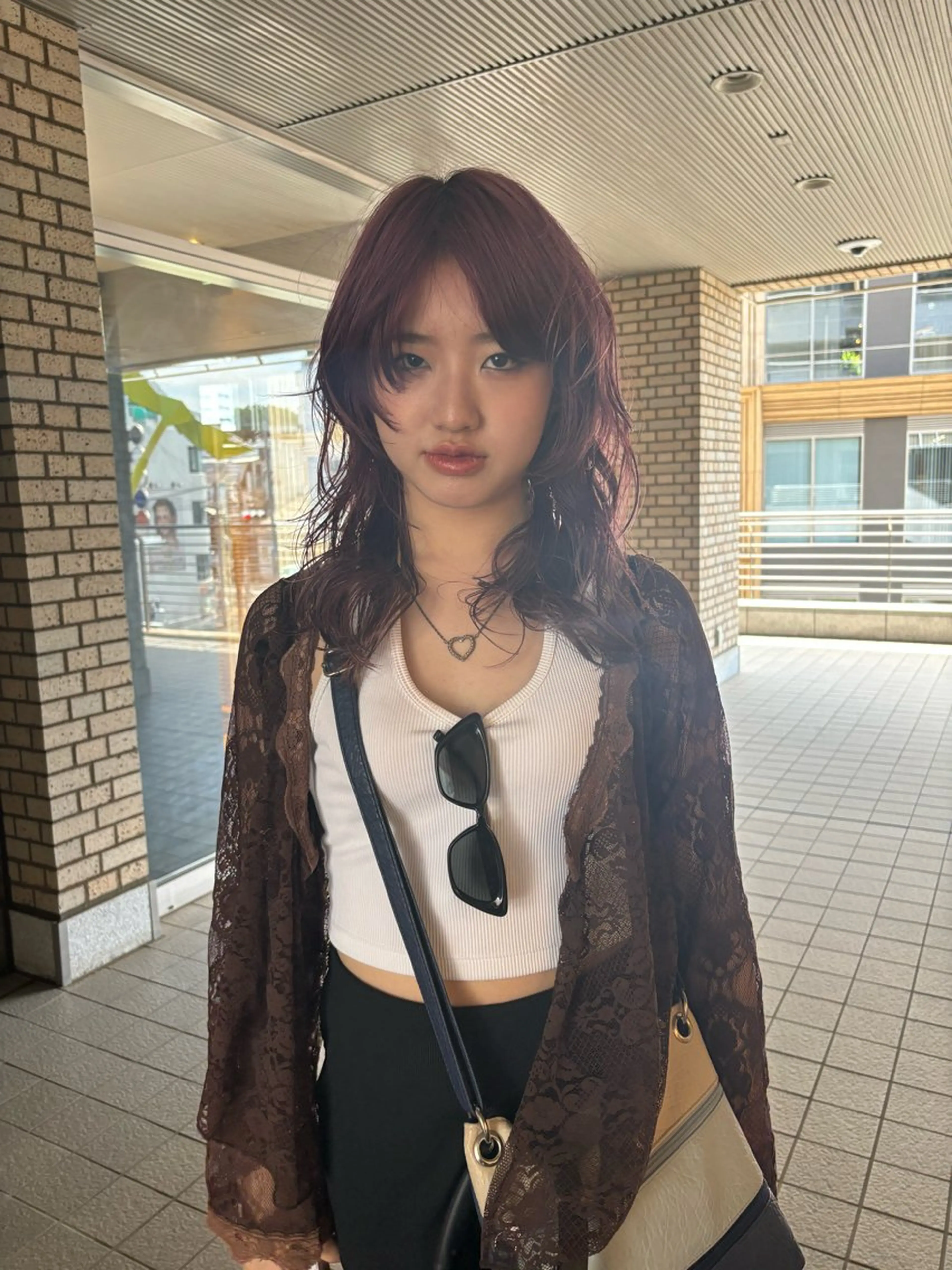 カラー kanoh hinakoのヘアスタイル