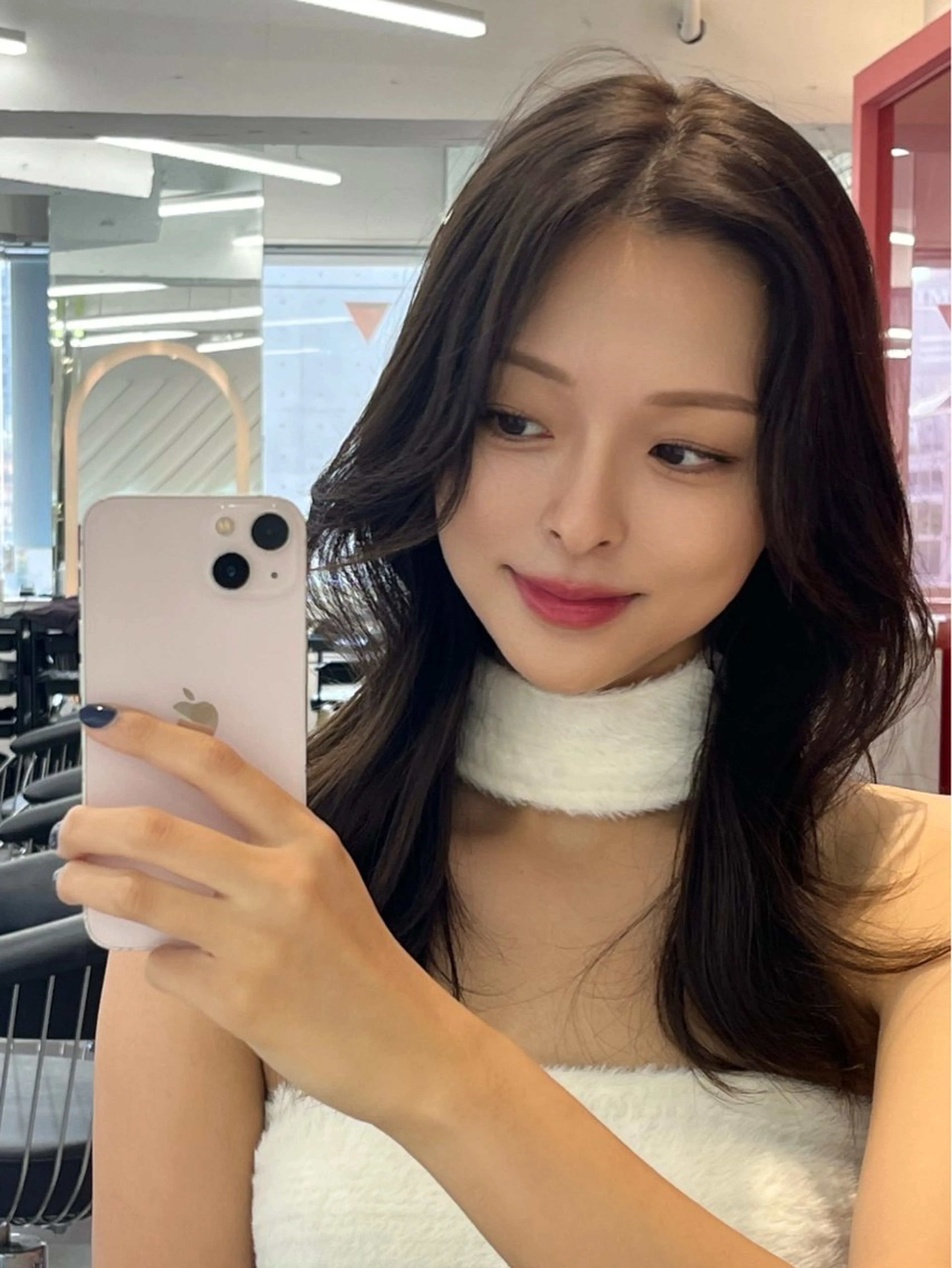 ロング カラー カット ヘアカラー トリートメント ヘッドスパ 山崎/ボブ縮毛矯正 レイヤー髪質改善のヘアスタイル