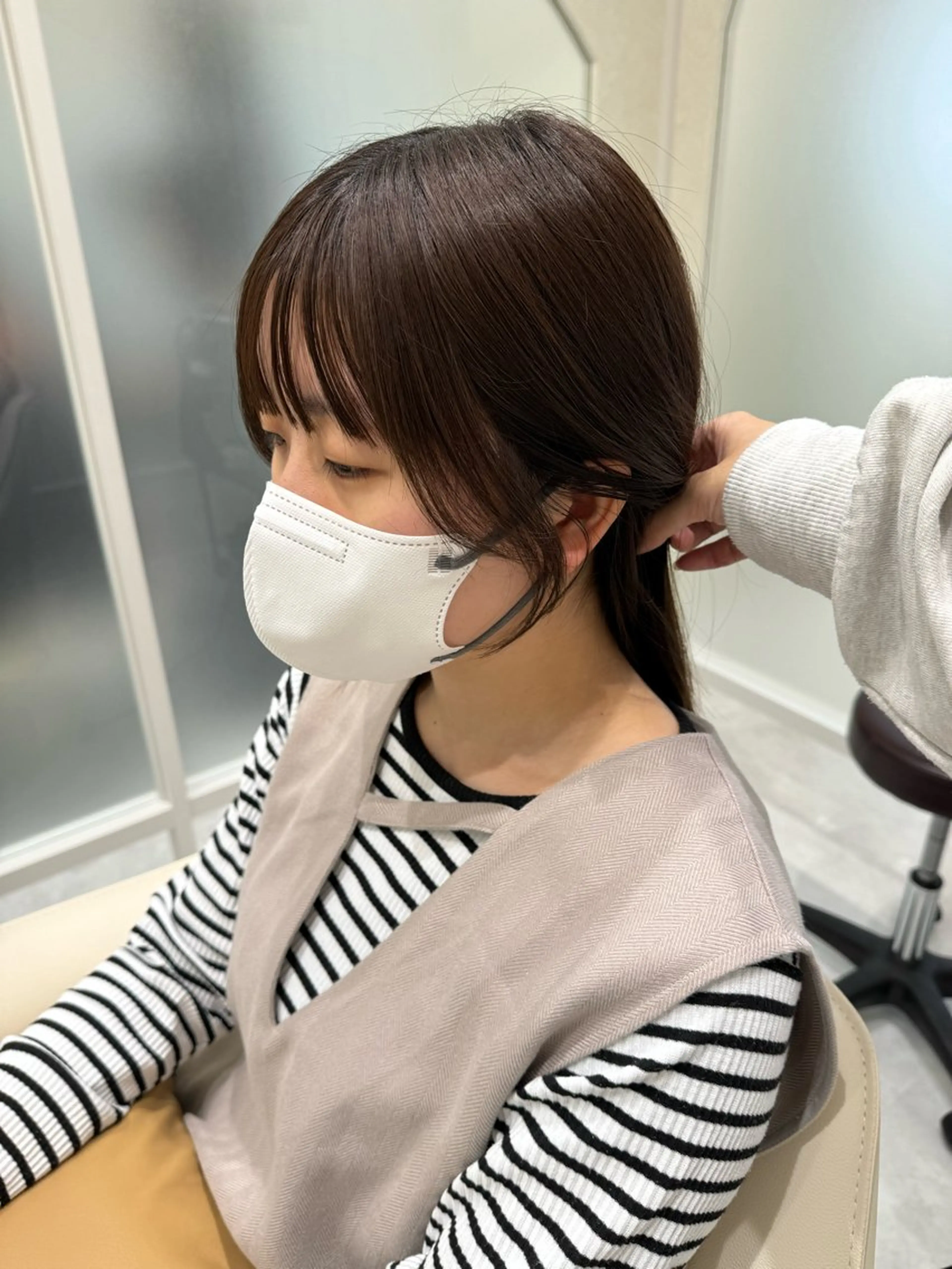 ミディアム 韓国風ヘア ボブ支持率NO1 🌈CHIKAのヘアスタイル