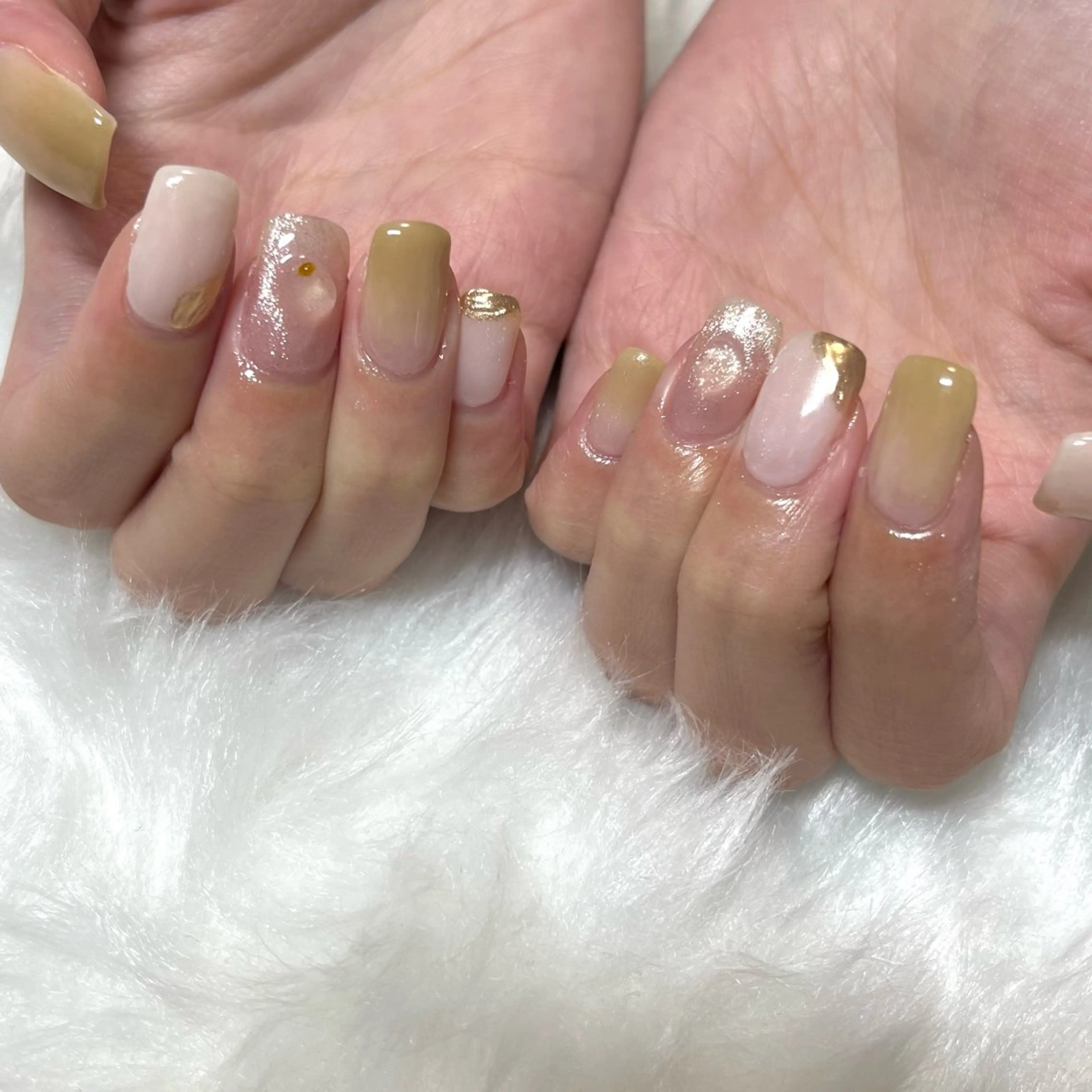 ネイル 持ち込み ハンドネイル nail salon orchidのネイルデザイン