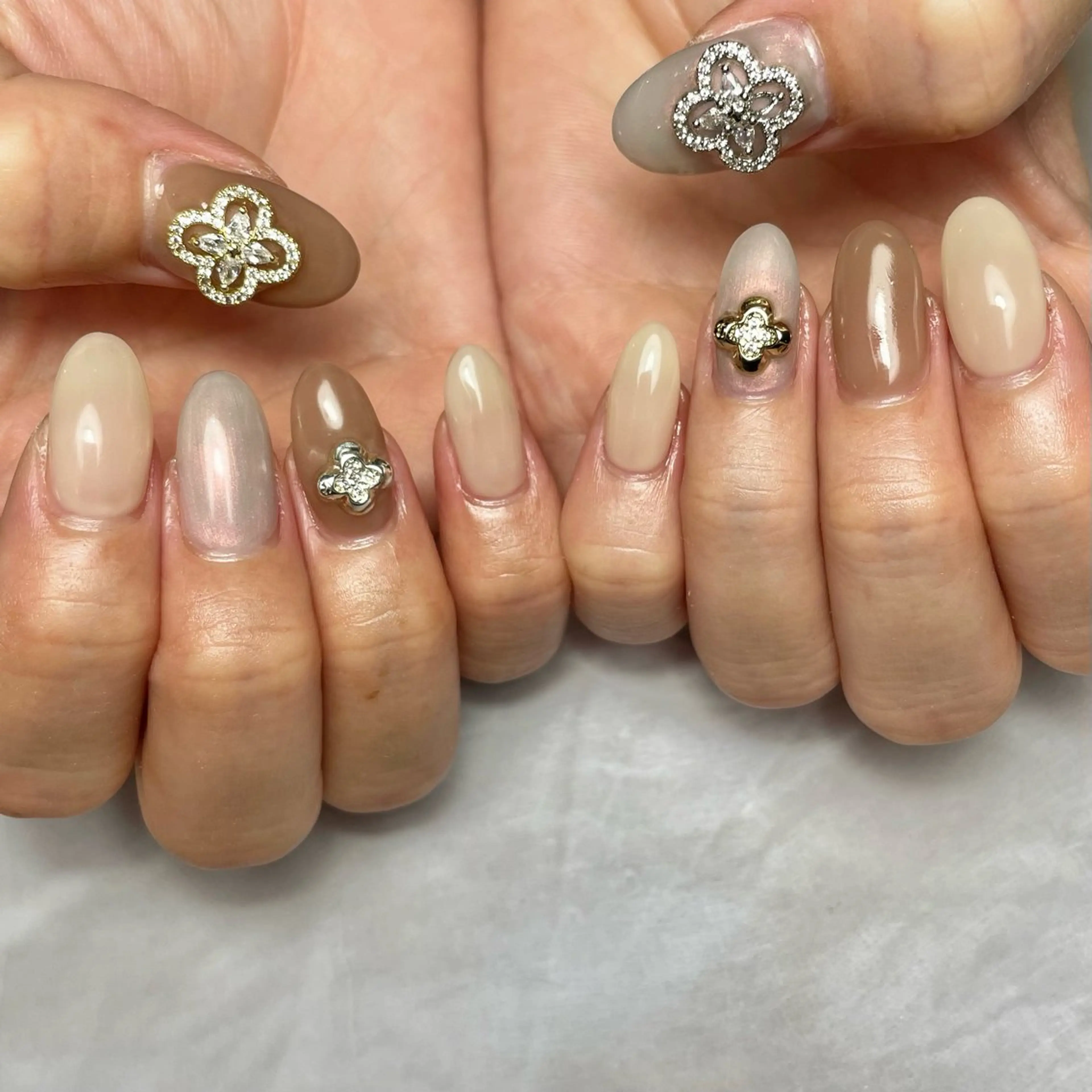 ネイル ワンカラーネイル Reflection marikoのネイルデザイン