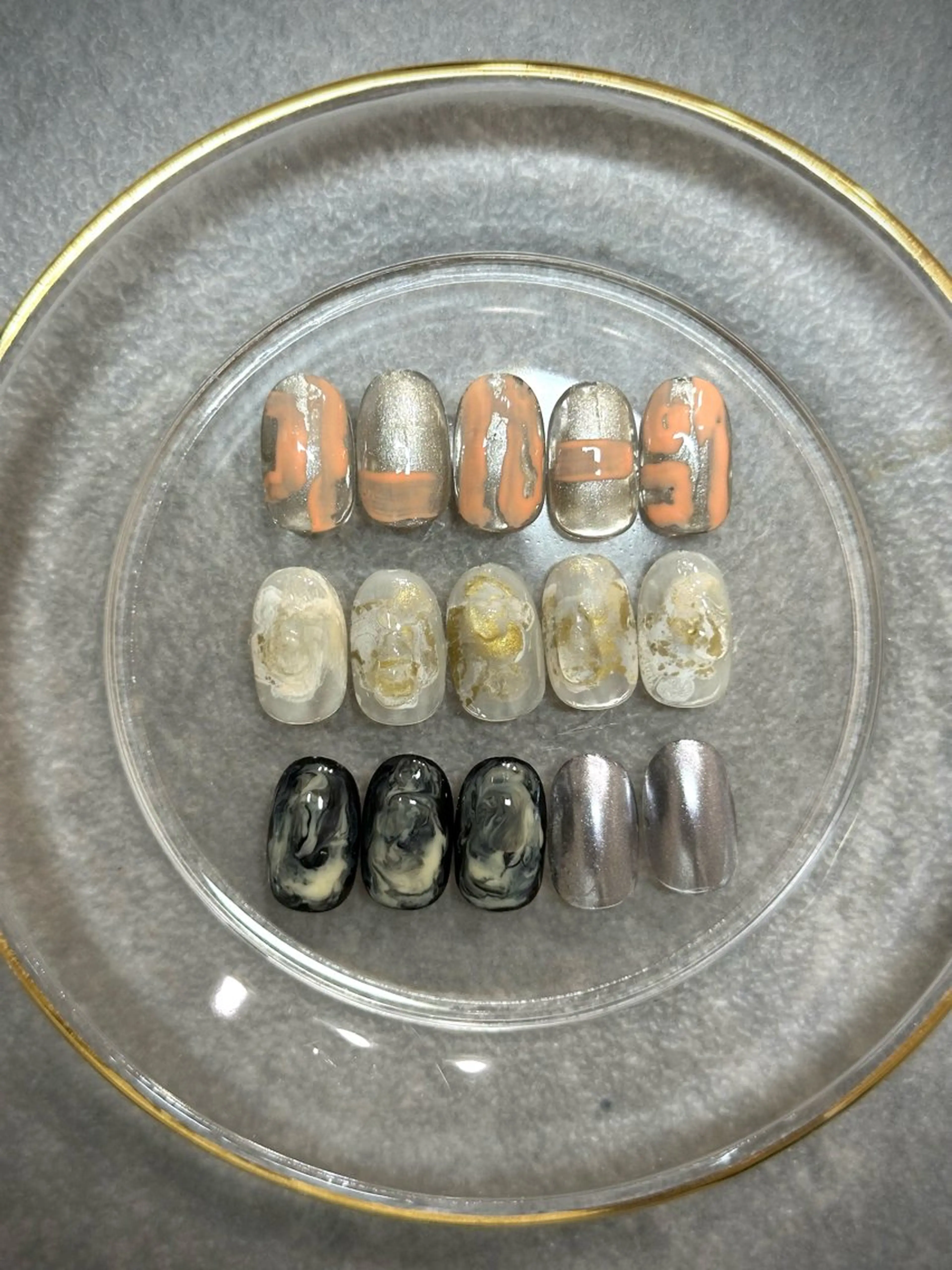 ネイル ハンドネイル フットネイル kiii.__ ✴︎*のネイルデザイン