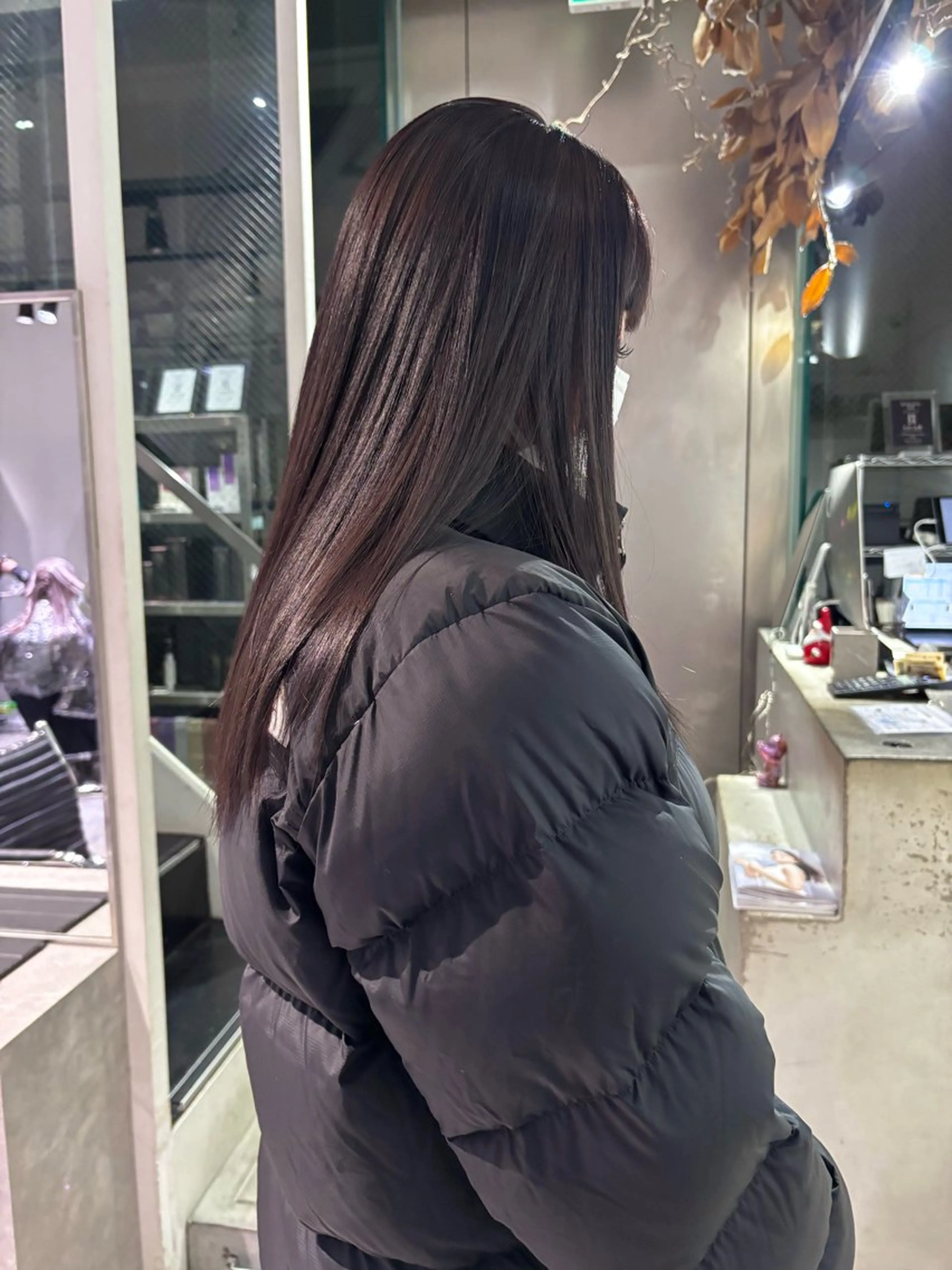 ロング カラー ブリーチ グレージュ ラベンダーカラー ラベンダーグレージュ ラベンダーグレー ayano/天神 ハイトーン/デザインのヘアスタイル