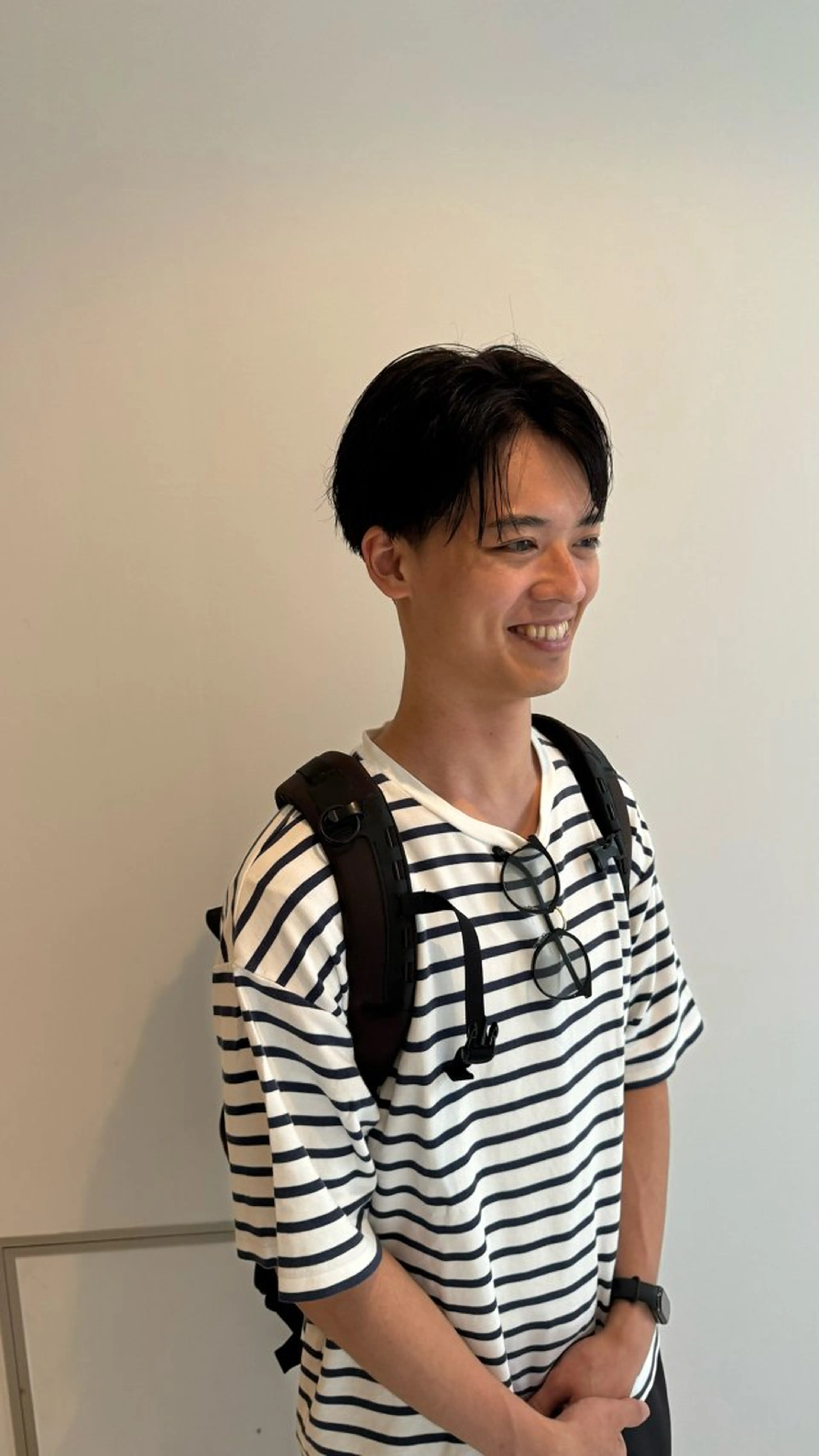 ショート カラー メンズ カット ヘアカラー Real me　京都 四条烏丸ドゥエ店所属・タナカ｜ 京都美容師のヘアスタイル