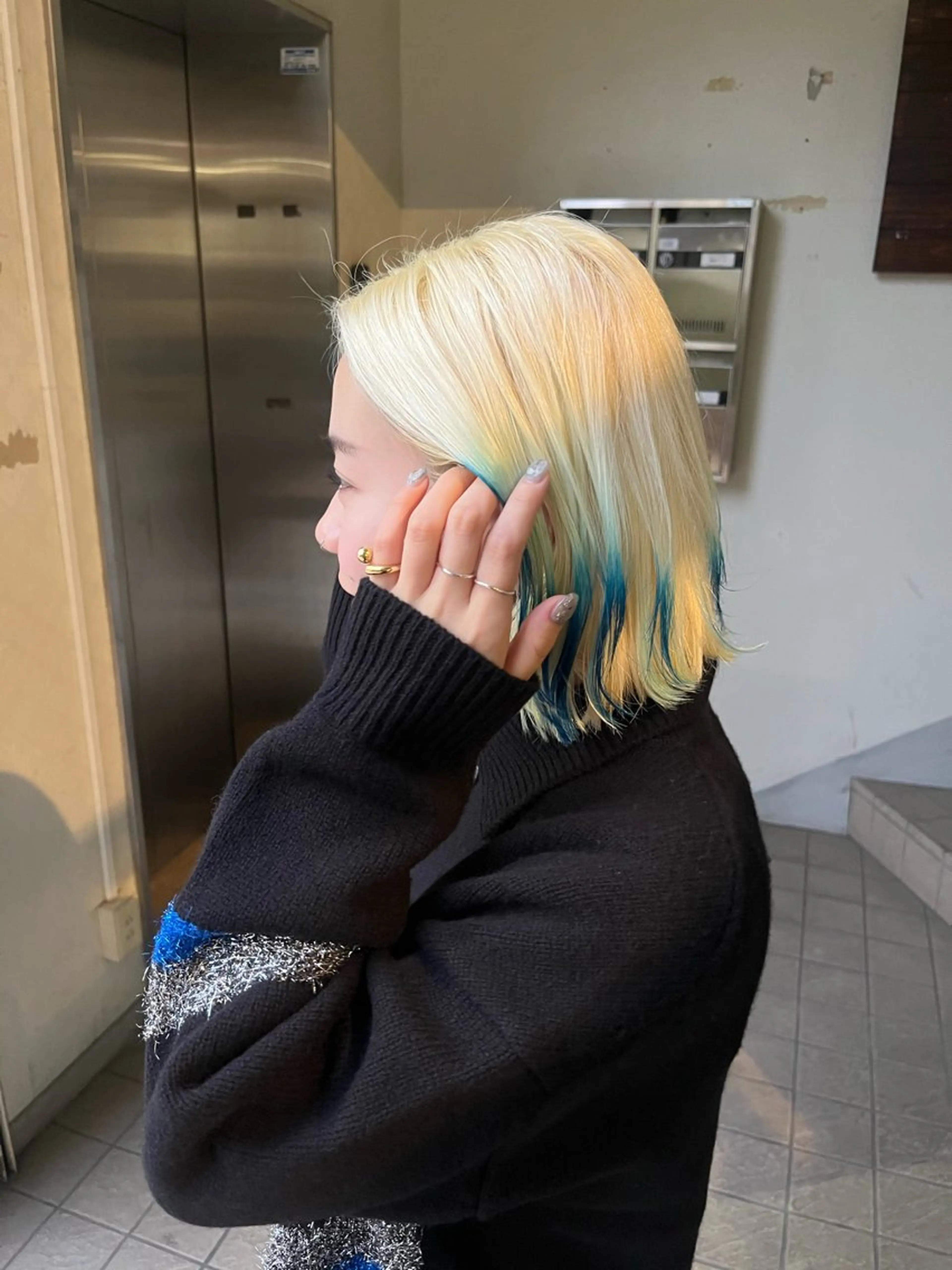 ミディアム カット ヘアカラー トリートメント ColetteHAIR the MORIOKA所属・コレットヘアー 大村環奈のヘアスタイル